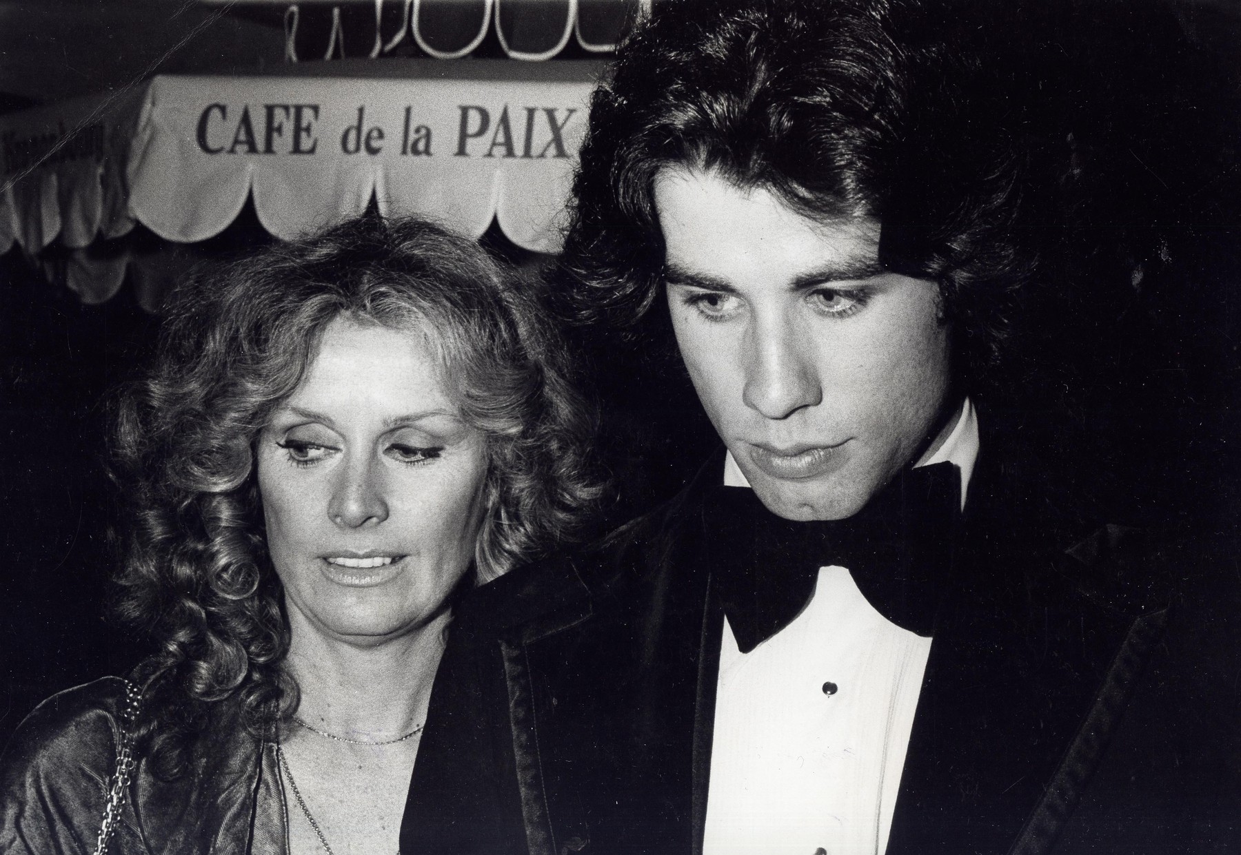 JOHN TRAVOLTA with Diana Hyland at the party for Gala Gala in Hollywood 1976.Supplied by   Photos, inc.,Image: 116288900, License: Rights-managed, Restrictions: , Model Release: no, Credit line: Globe Photos / Zuma Press / Profimedia