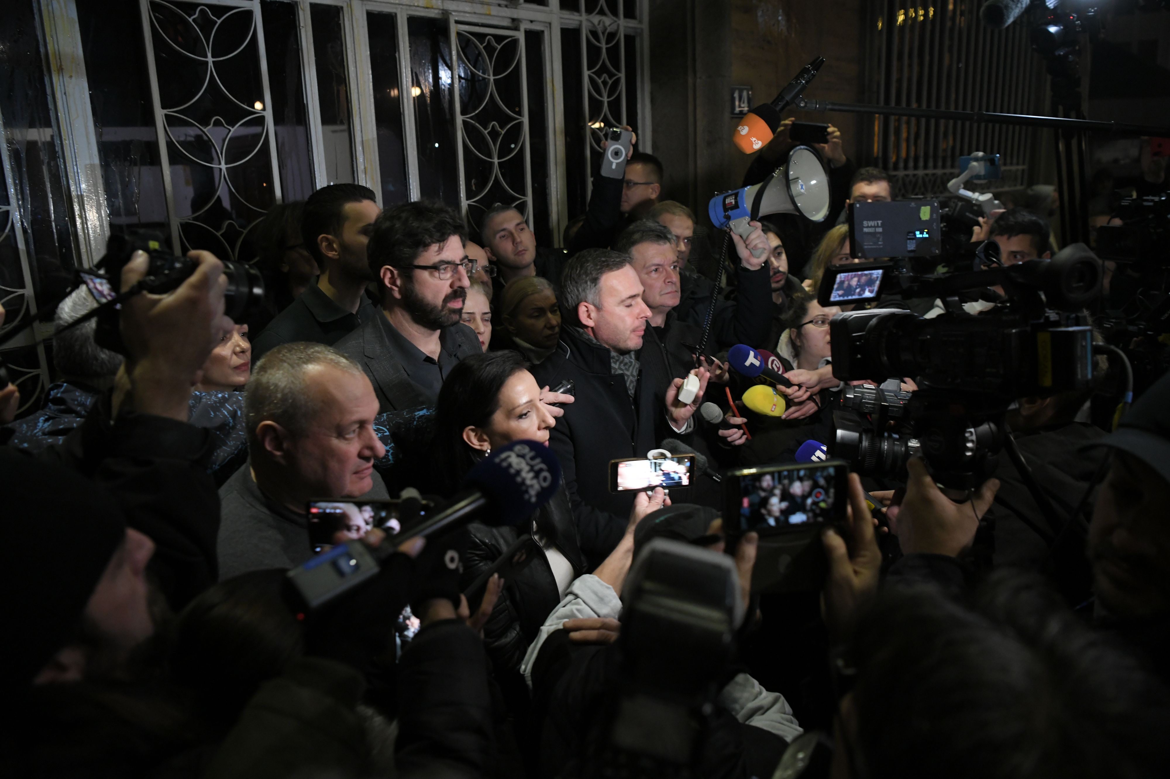 Beograd 18. decembar 2023. Srbija protiv nasilja protest Republička izborna komisija RIK Foto:Goran Srdanov/Nova.rs