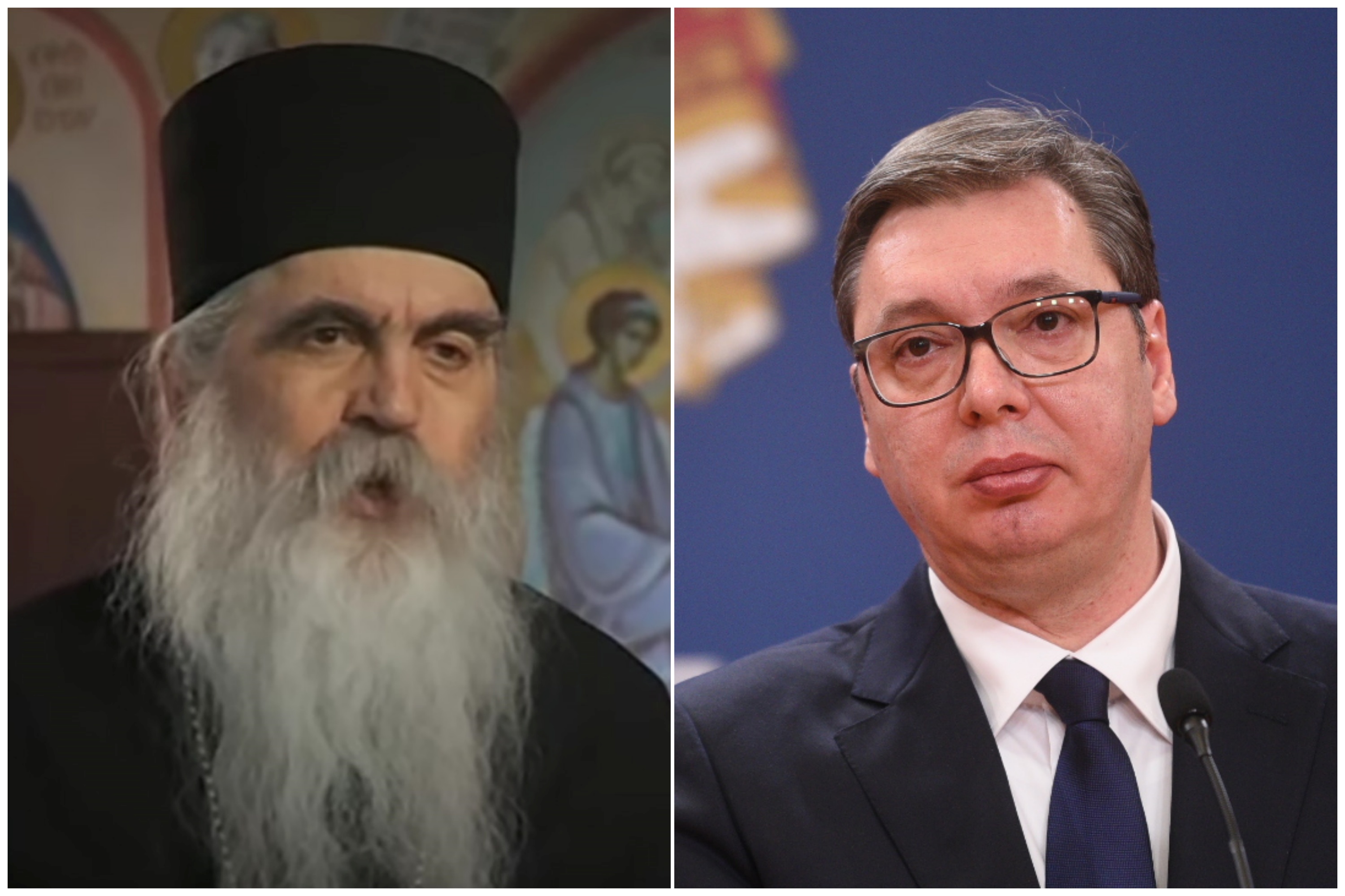 vladika Irinej bački Bulović i Aleksandar Vučić