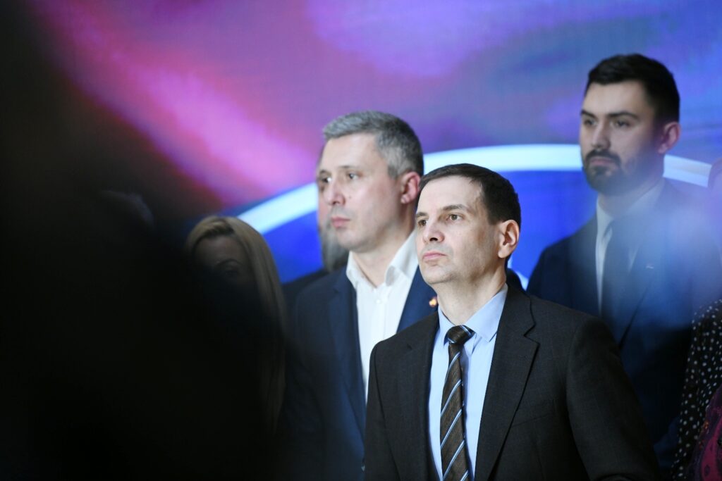 Konferencija za stampu u Skupstini Srbije