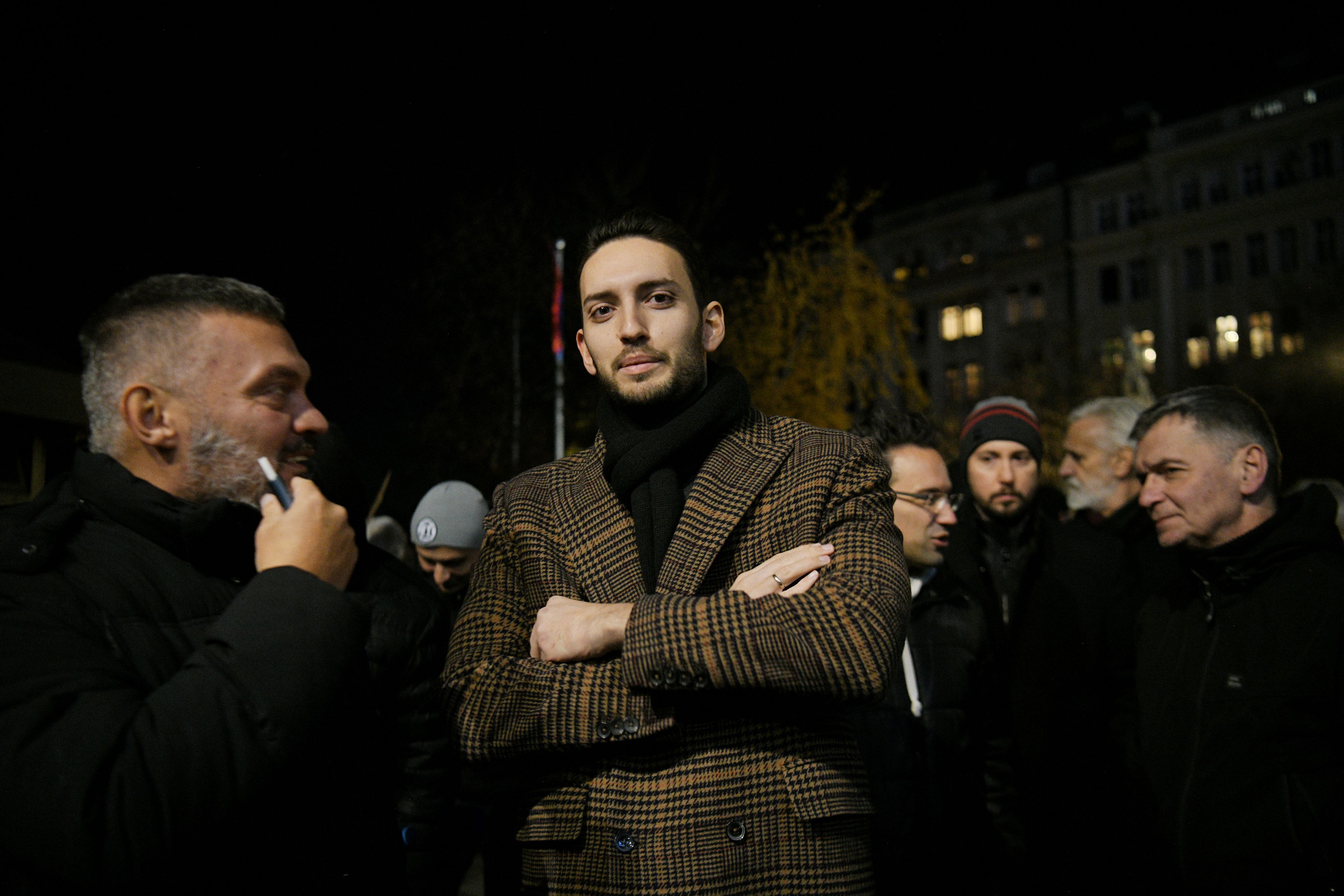 Beograd 22.12.2023. Protest građana, gradjana ispred zgrade RIK-a. Protest, RIK, građani, gradjani Foto: Filip Krainčanić/Nova.rs