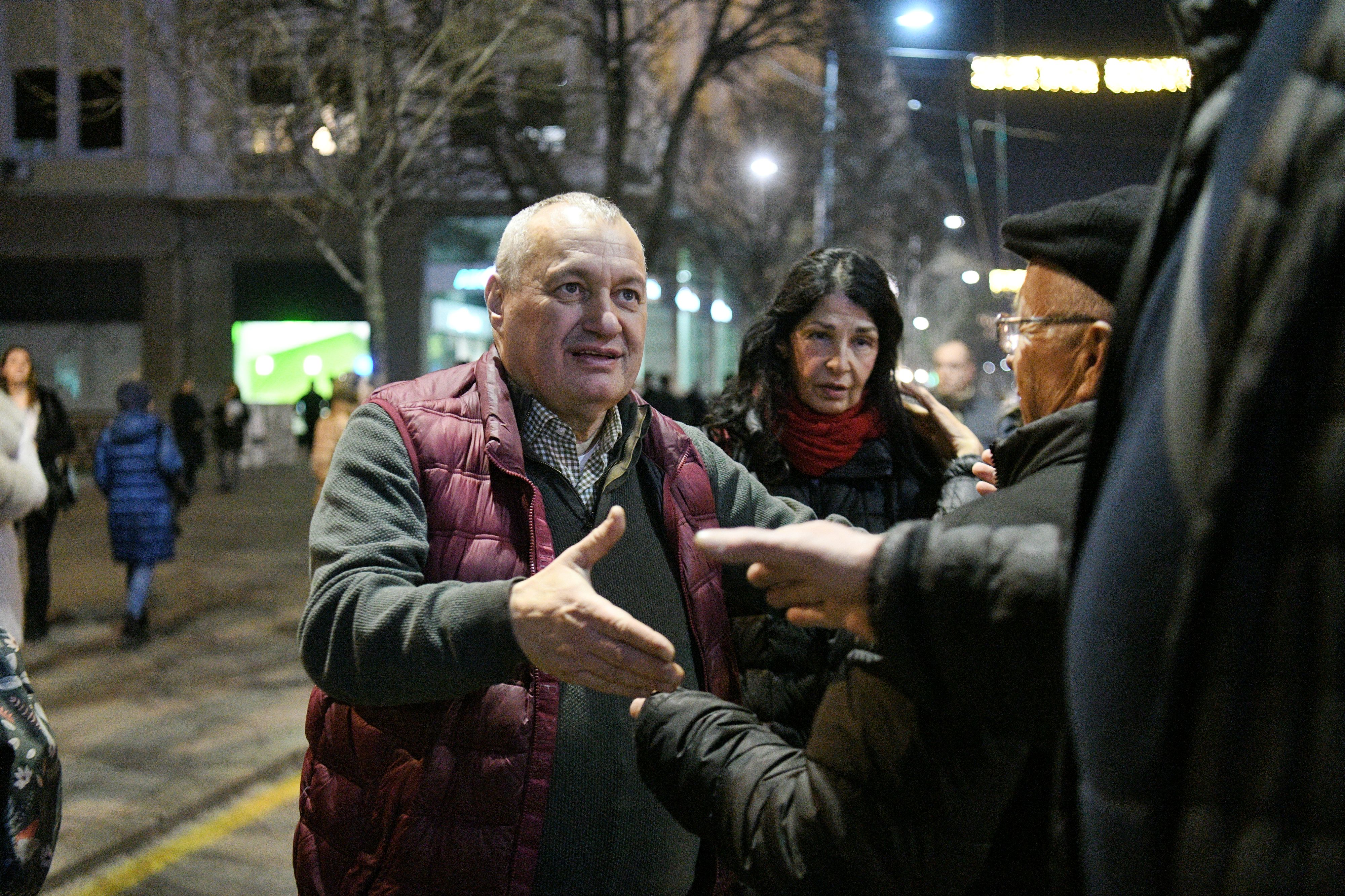 Beograd 26.12.2023. Protest građana, gradjana ispred RIK-a zbog izborne krađe, pokradenih izbora, RIK Foto: Filip Krainčanić/Nova.rs
