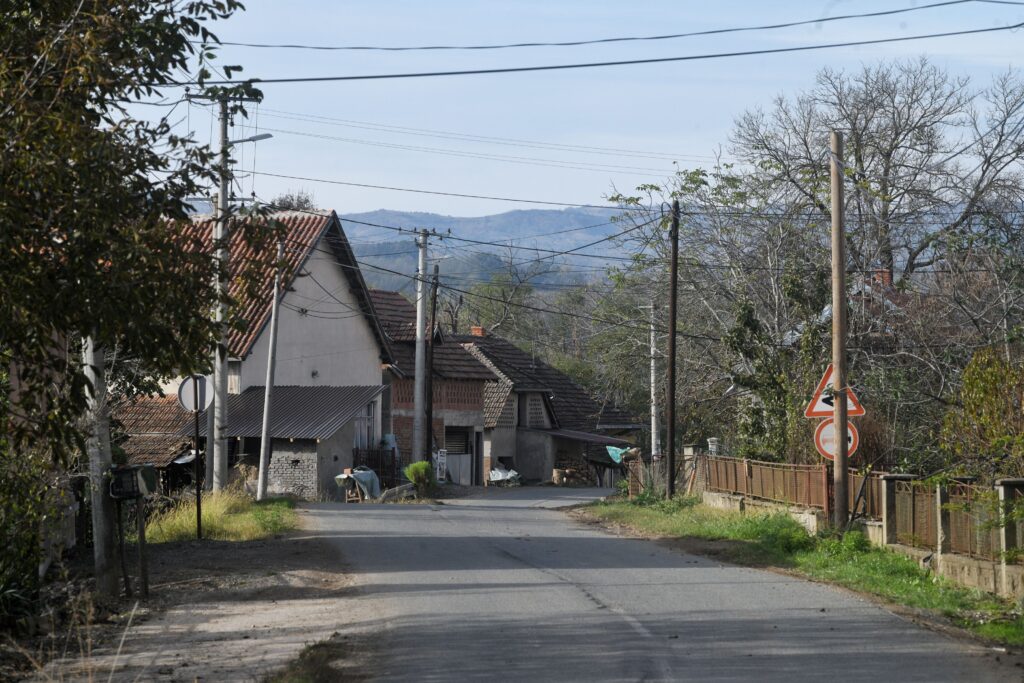 Kruševac, selo Milutovac 13.11.2023. Mesto zločina, Zoran R ubio ljubavnicu, ženu pa izvršio samoubistvo Foto: Filip Krainčanić/Nova.rs