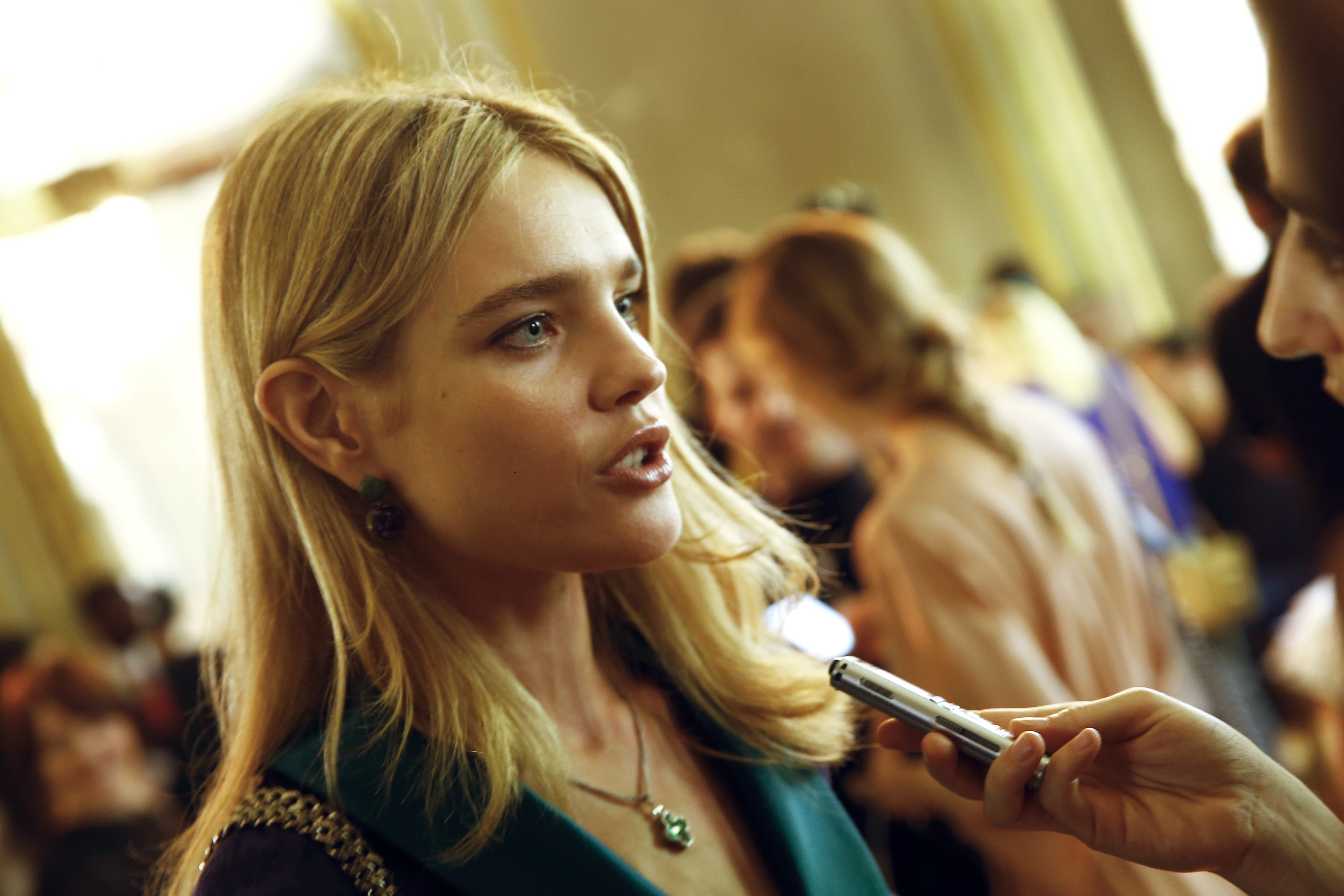 Ulyana Sergeenko - guest - Paris Fashion Week Haute Couture F/W 2015/2016