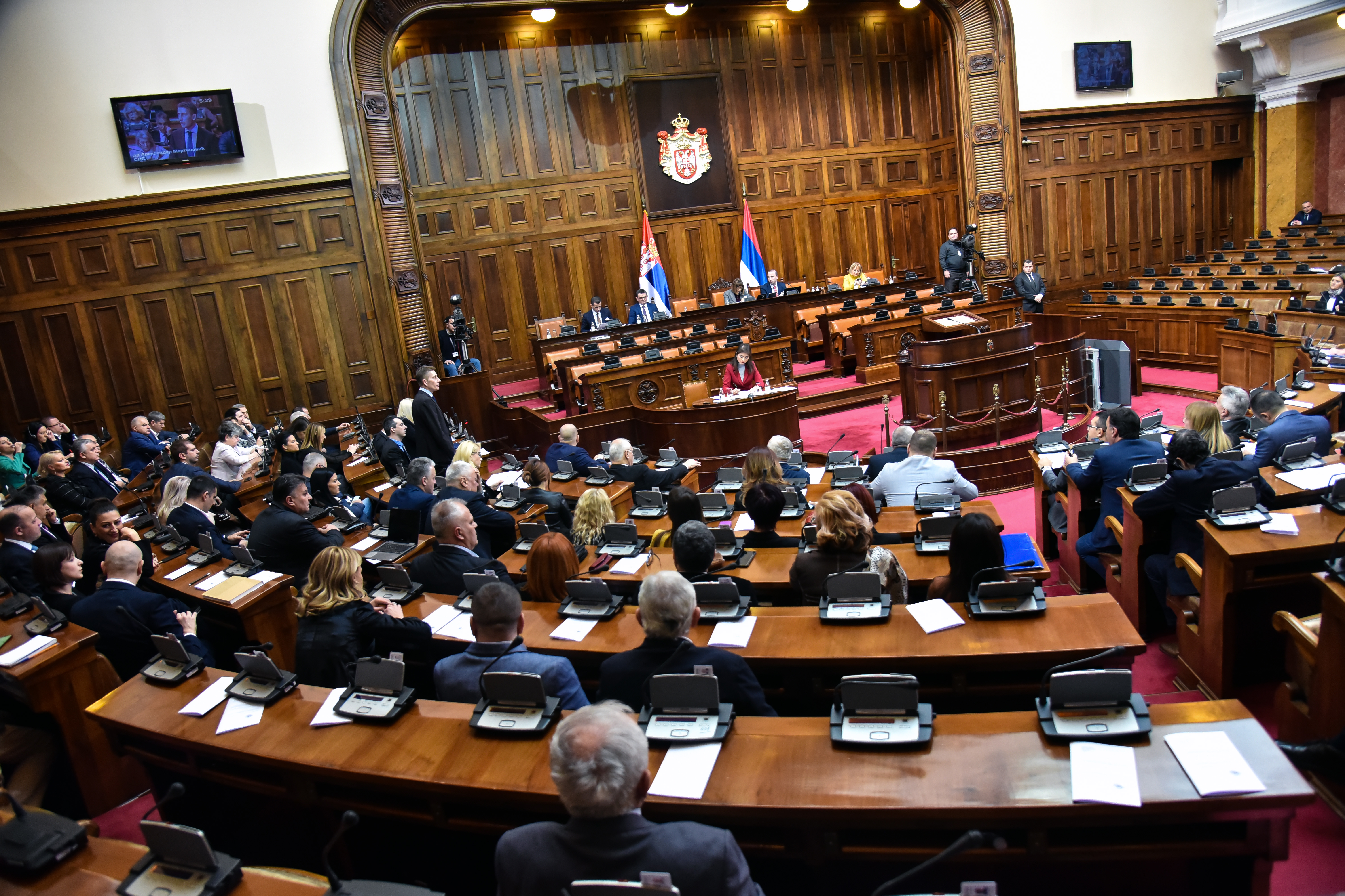 Skupština srbije 060220 Foto: Nemanja Jovanović/Nova.rs  probudi se poslanici