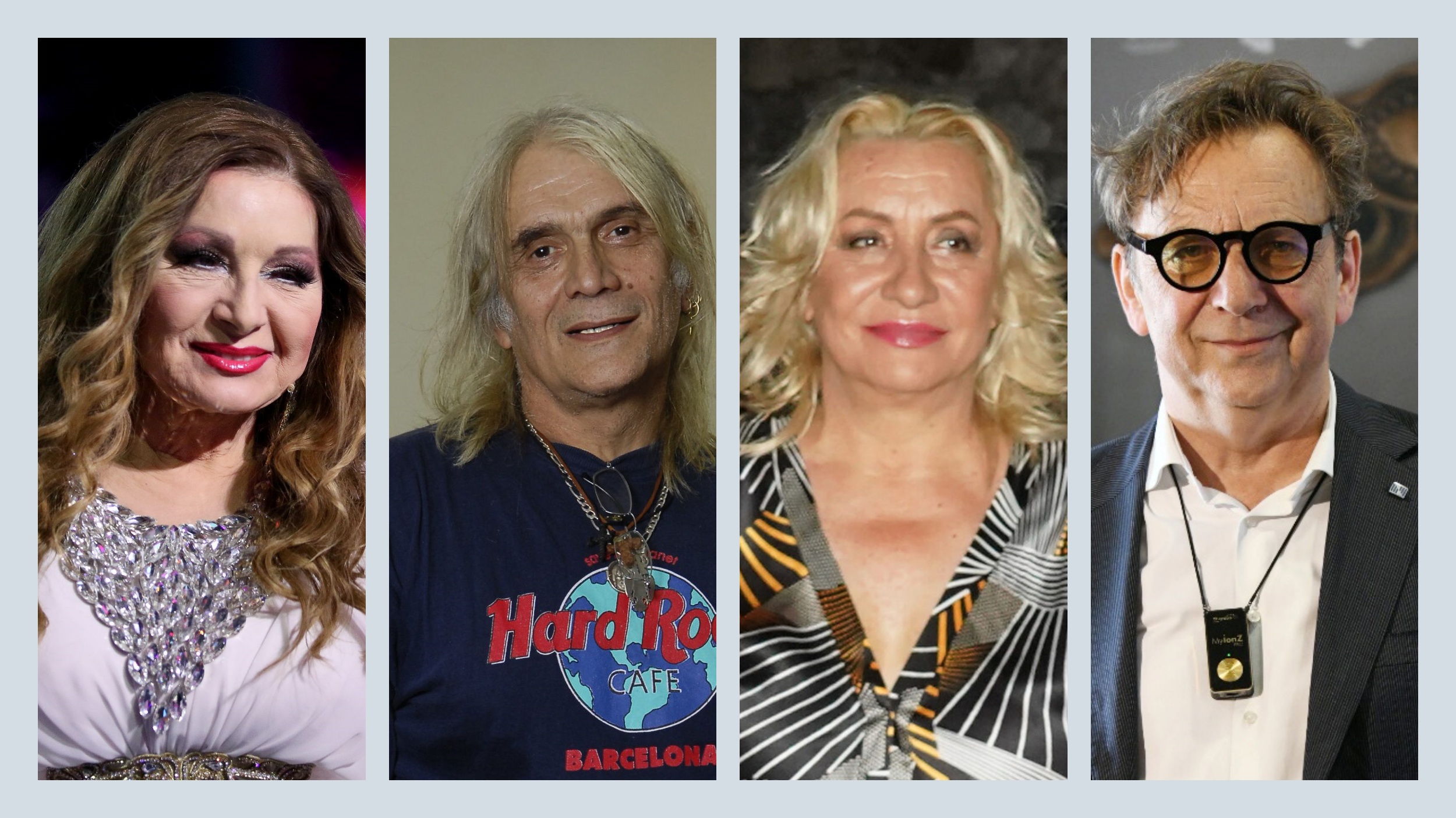 danica maksimović, bora đorđević, vesna zmijanac i tika stanić