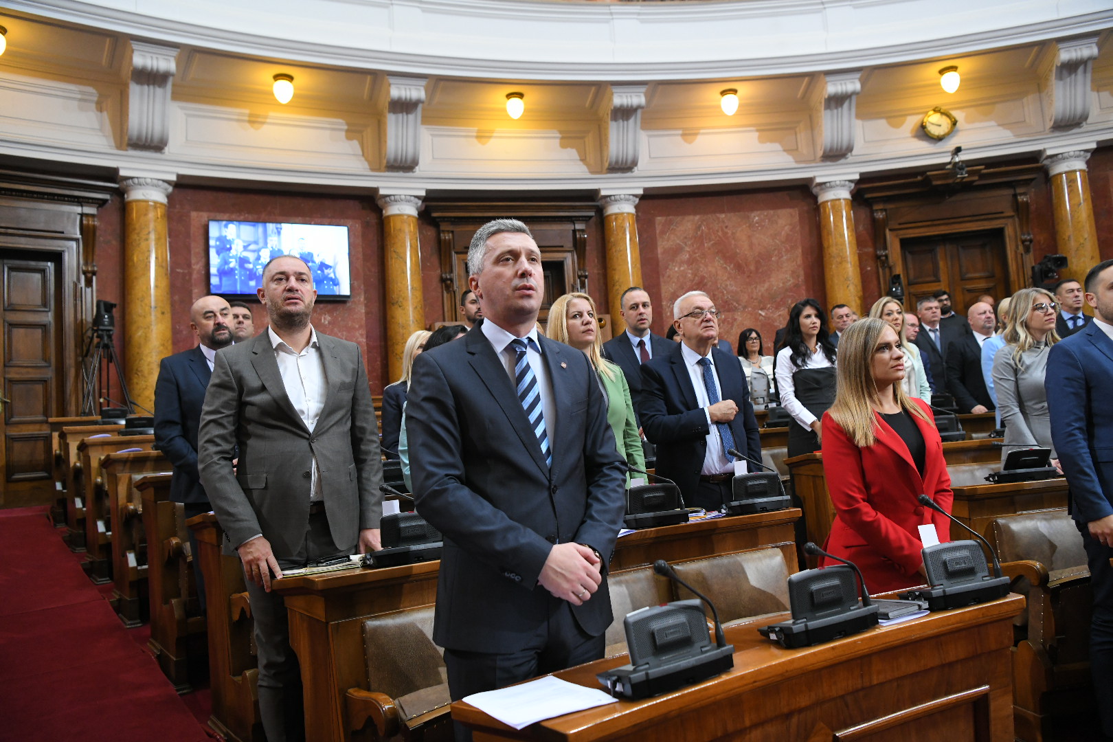 Beograd 23. oktobar 2023. Sednica Skupstine Srbije, zasedanje redovno,  narodni poslanici Foto:Amir Hamzagić/Nova.rs