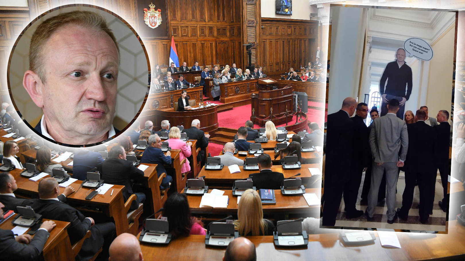 Beograd 23. oktobar 2023. Sednica Skupstine Srbije, zasedanje redovno,  narodni poslanici Foto:Amir Hamzagić/Nova.rs dragan đilas kombo