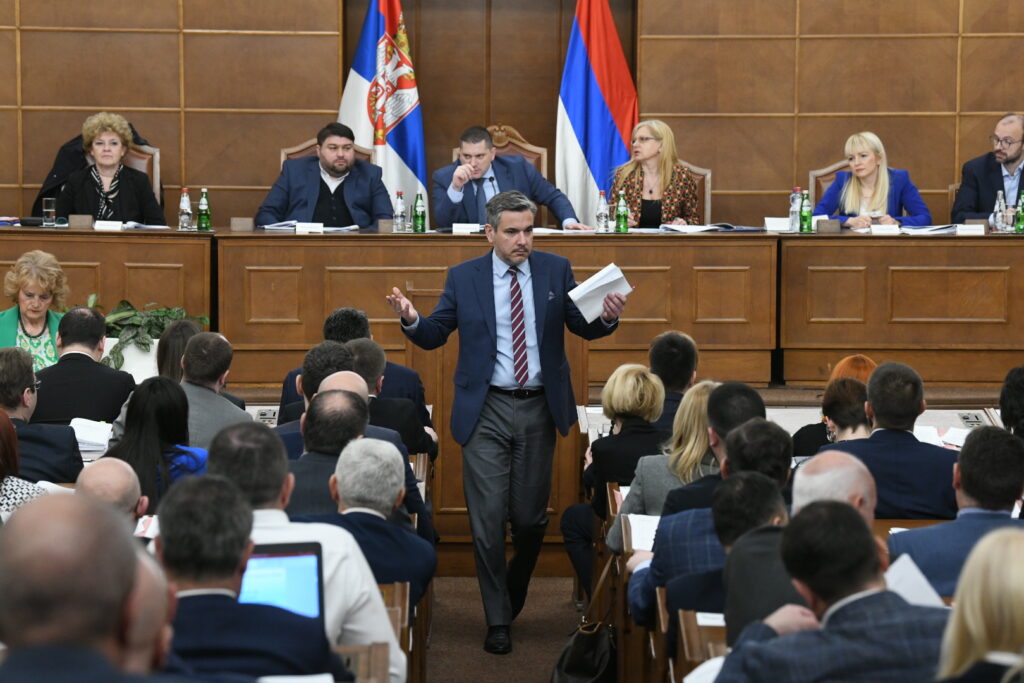 Beograd 21. februar 2023. Skupstina grada Beograda, sednica Foto:Vesna Lalić/Nova.rs