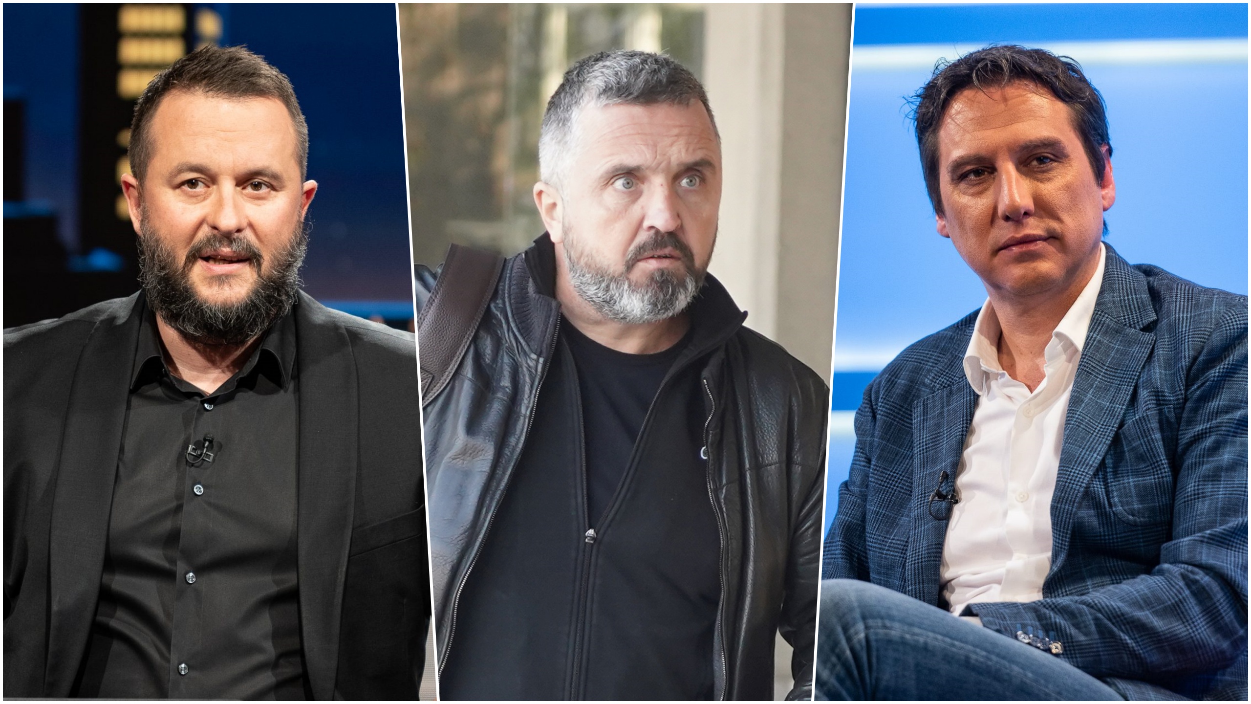 Ivan Ivanović, Dragan J. Vučićević i Veljko Lalić Foto: Ivan Dinić/Nova/Antonio Ahel/ATAImages