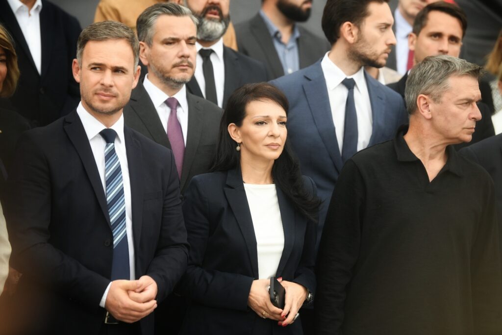Beograd 27. oktobar 2023. Konferencija Opozicija lista Srbija bez nasilja Foto:Vesna Lalić/Nova.rs