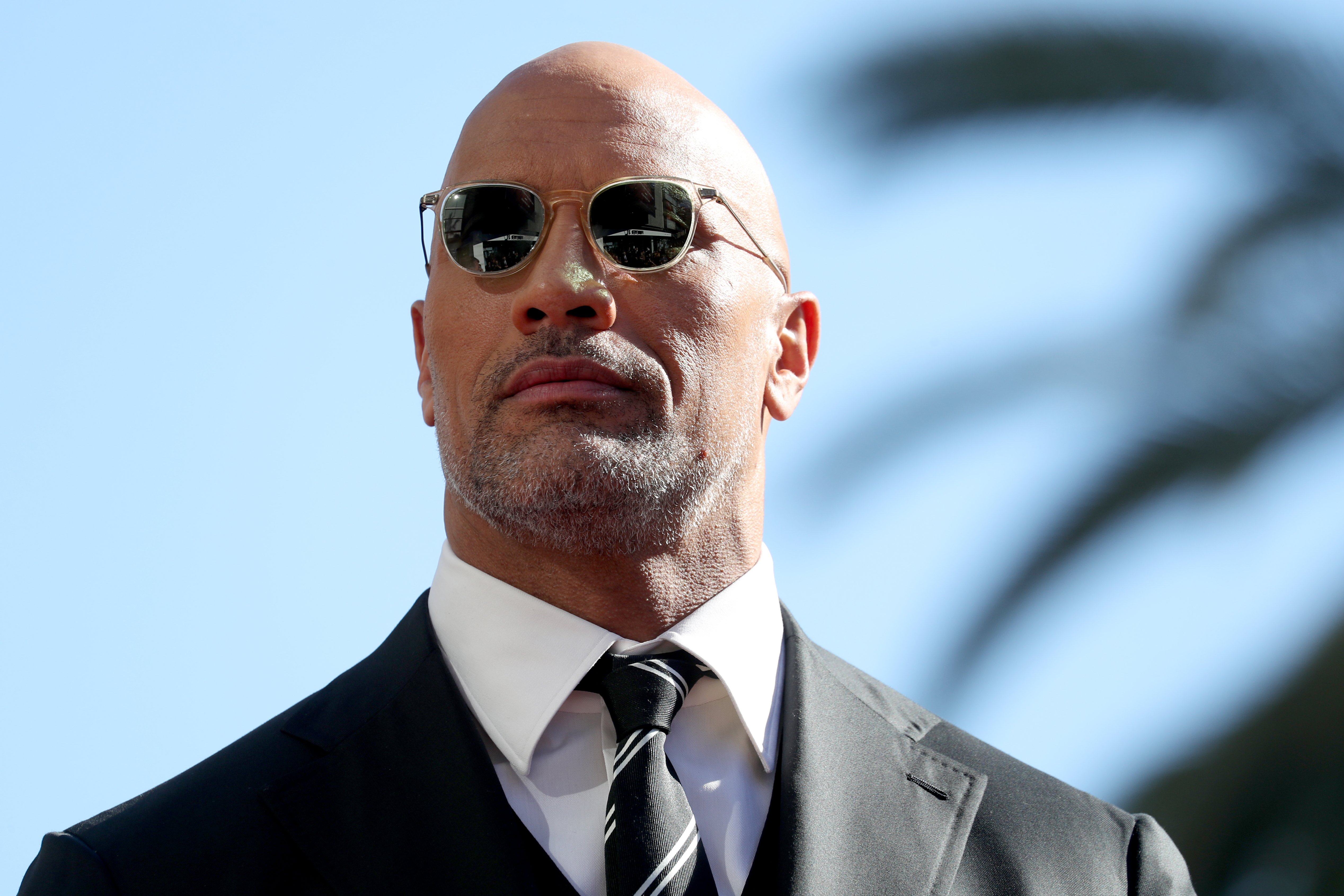 US actor Dwayne Johnson Star on The Hollywood Walk of Fame