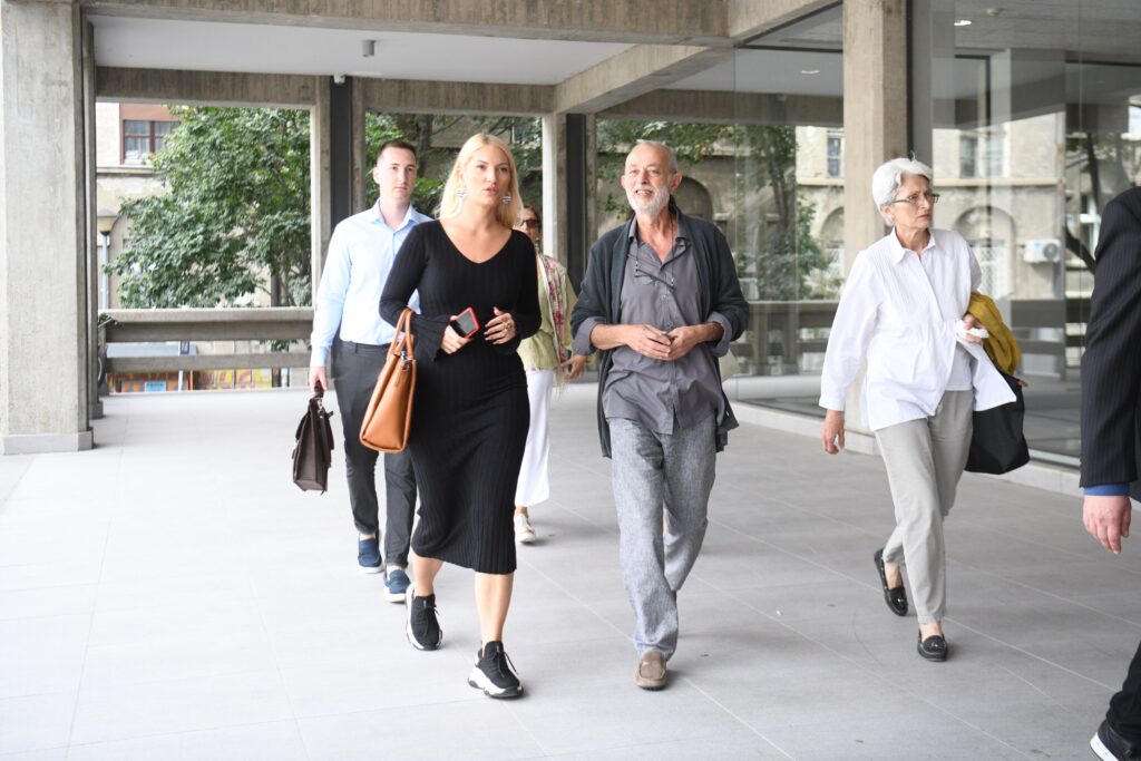 Beograd 19. septembar 2023. Sudjenje ucitelju glume Miroslavu Miki Aleksiću Foto:Filip Krainčanić/Nova.rs