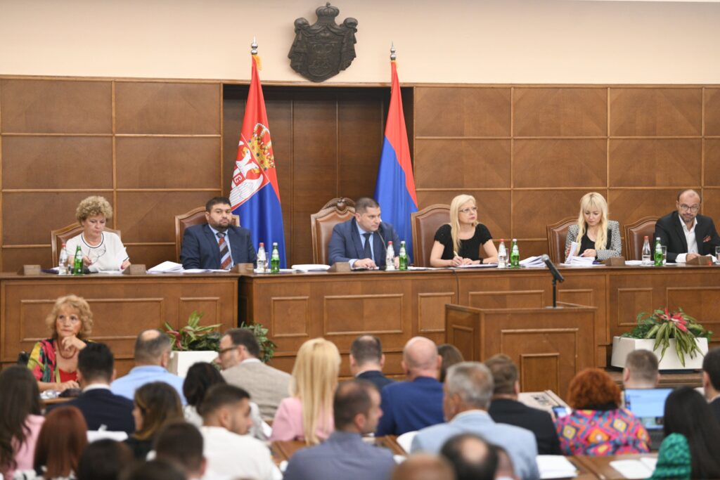 Beograd, 13. septembar 2023. Sednica skupštine grada, zasedanje Skupštine Beograda, Skupština grada