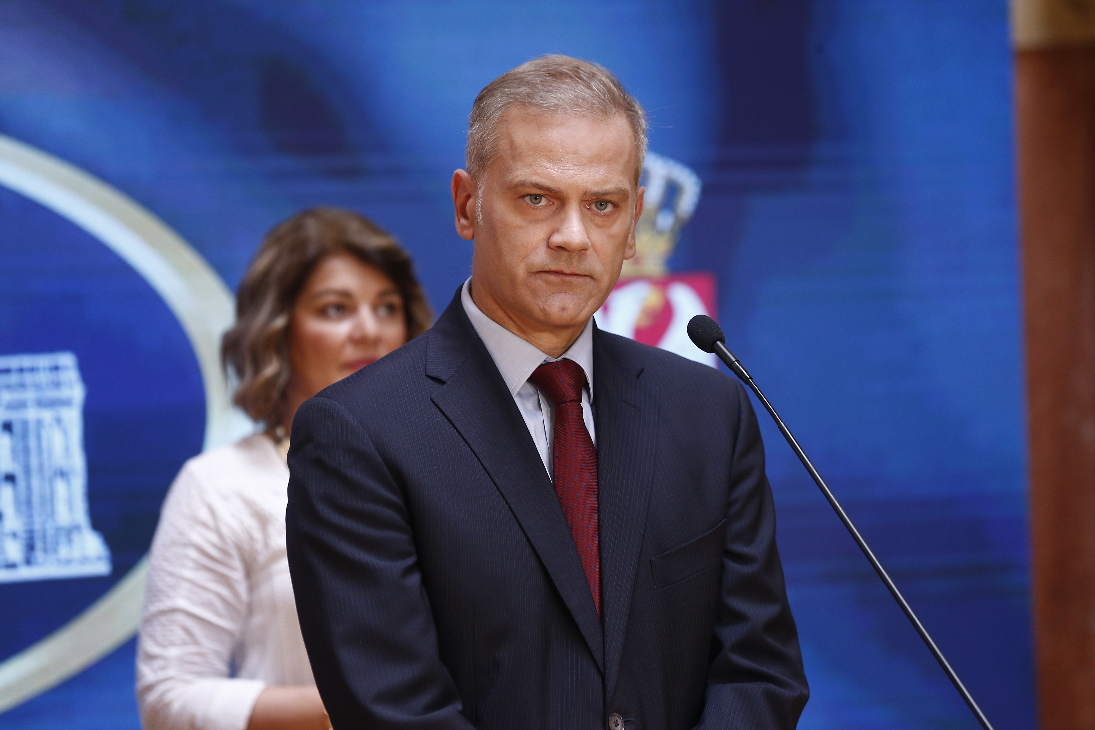 In the House of the National Assembly, a media conference was held for the parliamentary groups: Democratic Party, Pravac Evropa, People's Party, Green Left Club, Ne davimo Beograd, Moramo i Moramo - Zajedno.