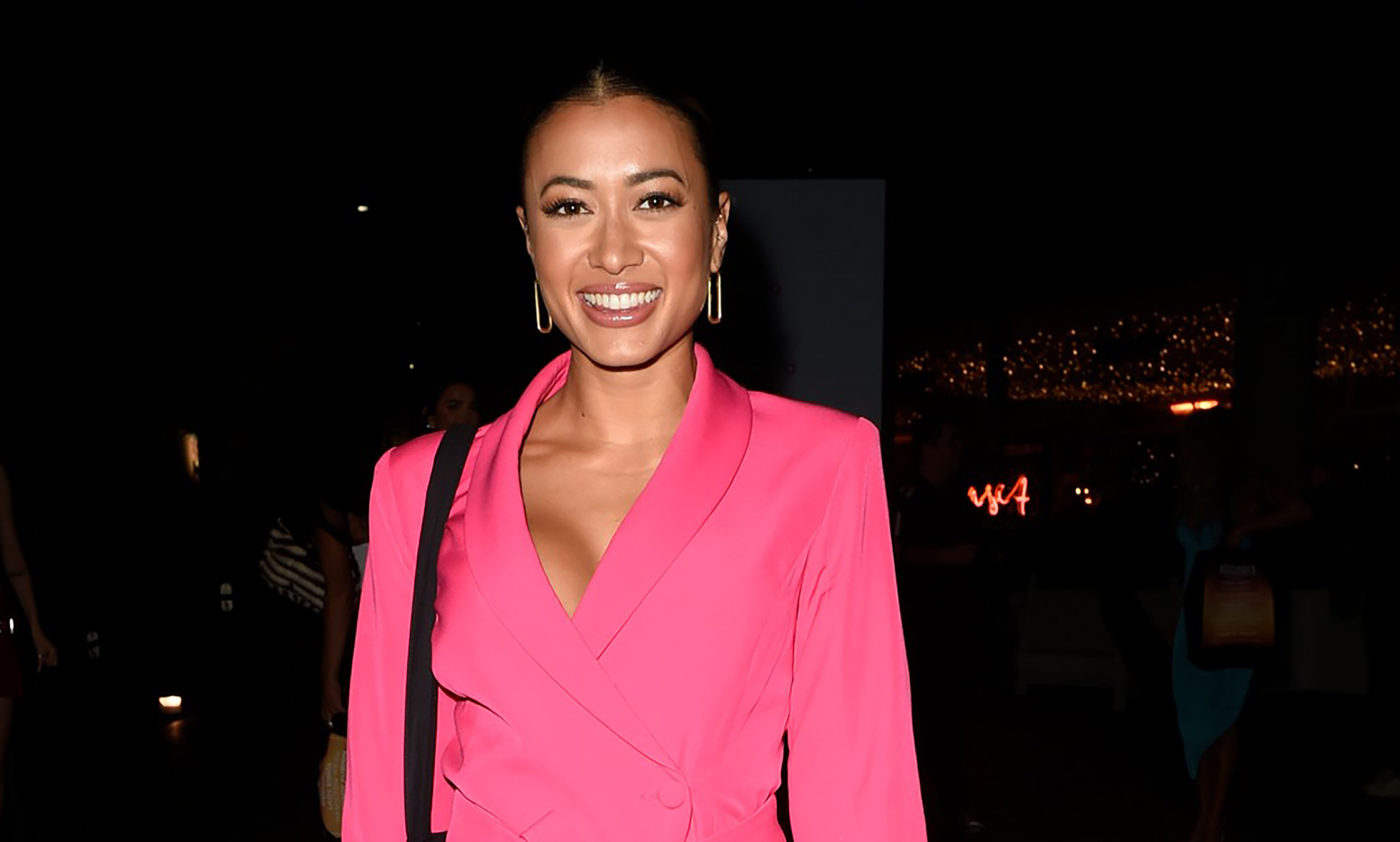 Kaz Crossley And Antigoni Leaving Sunset Australasia In Manchester