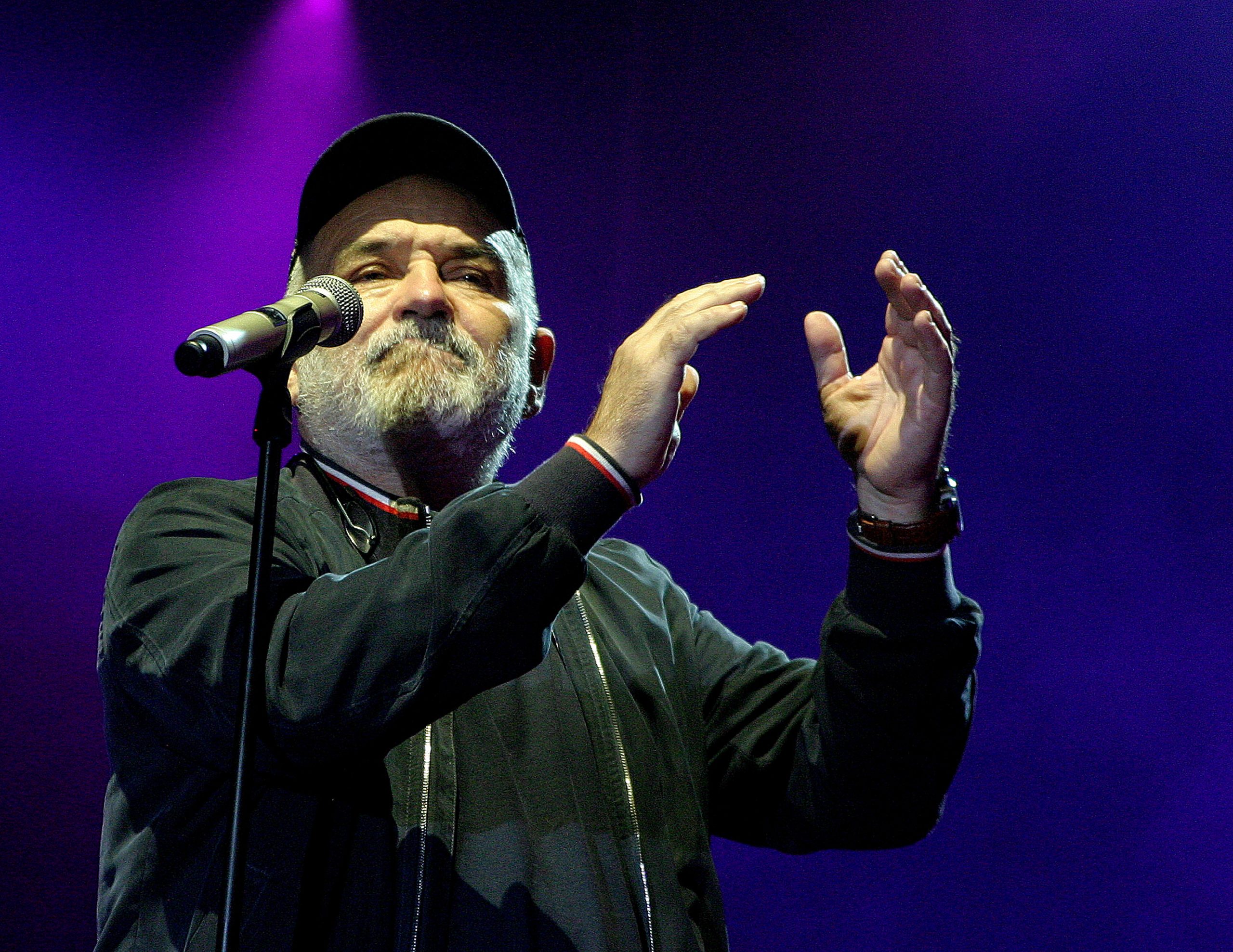 24, May, 2013, Belgrade - Concert of Djordje Balasevic held on Kalemegdan. Djordje Balasevic - singer. Photo: Z. Milutinovic/ATAImages.
24, maj, 2013, Beograd - Koncert Djordja Balasevica na Kalemegdanu. Foto: Z. Milutinovic/ATAImages