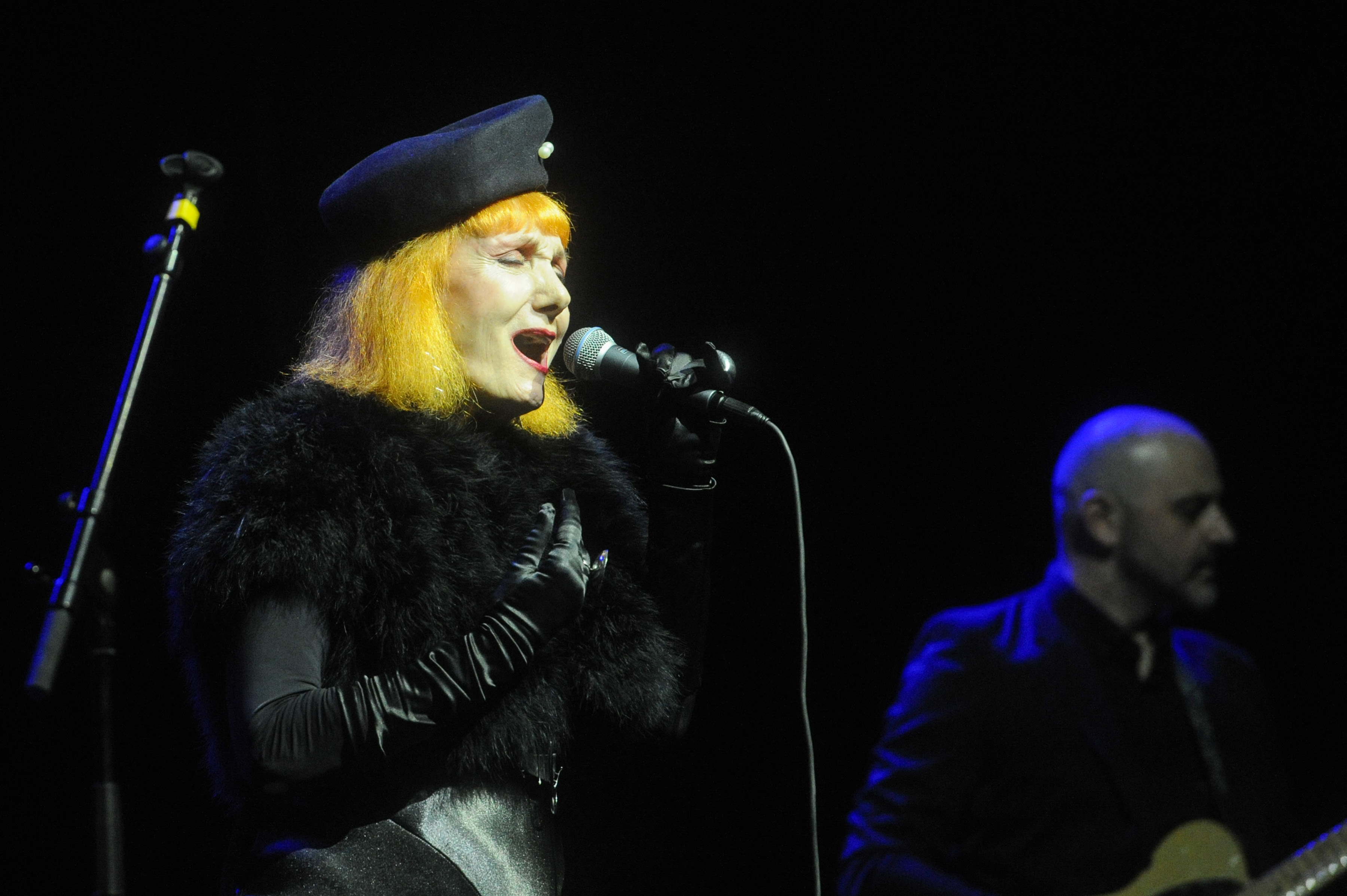 Beograd, 14. maja 2022. - Muzicka diva Josipa Lisac vratila se pred beogradsku publiku prvi put od izbijanja pandemije koncertom u MTS Dvorani. FOTO TANJUG/ TARA RADOVANOVIC/ bg