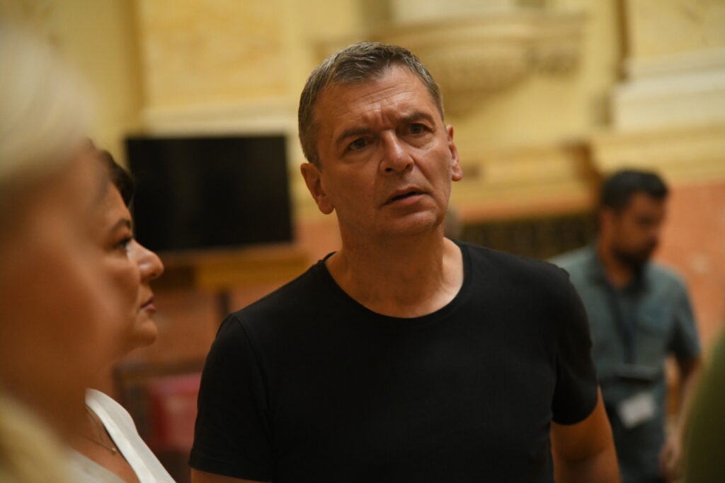 Beograd 05.09.2023. Opozicija u Skupštini Srbije. Obraćanje opozicije, konferencija za novinare, kzn, kzš, Skupština Srbije Foto: Nemanja Jovanović/Nova.rs