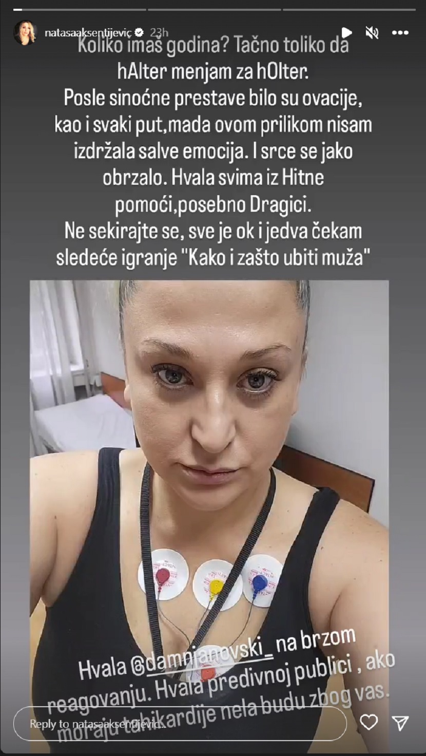 Nataša Aksentijević Foto: Instagram/natasaaksentijevic