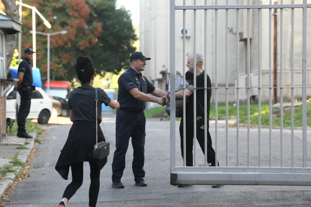 Beograd 03.10.2023. Zoran Marjanović, pušten iz pritvora