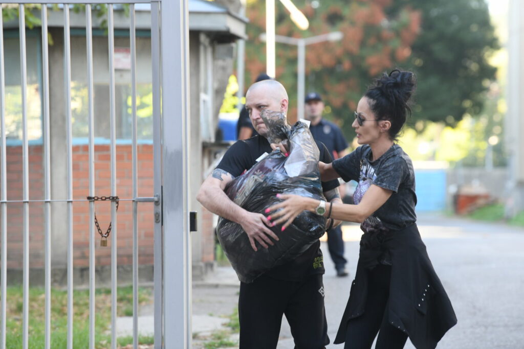 Beograd 03.10.2023. Zoran Marjanović, pušten iz zatvora, pritvora, izlazak iz zatvora, pritvora,  zatvor, pritvor Foto: Vesna Lalić/Nova.rs