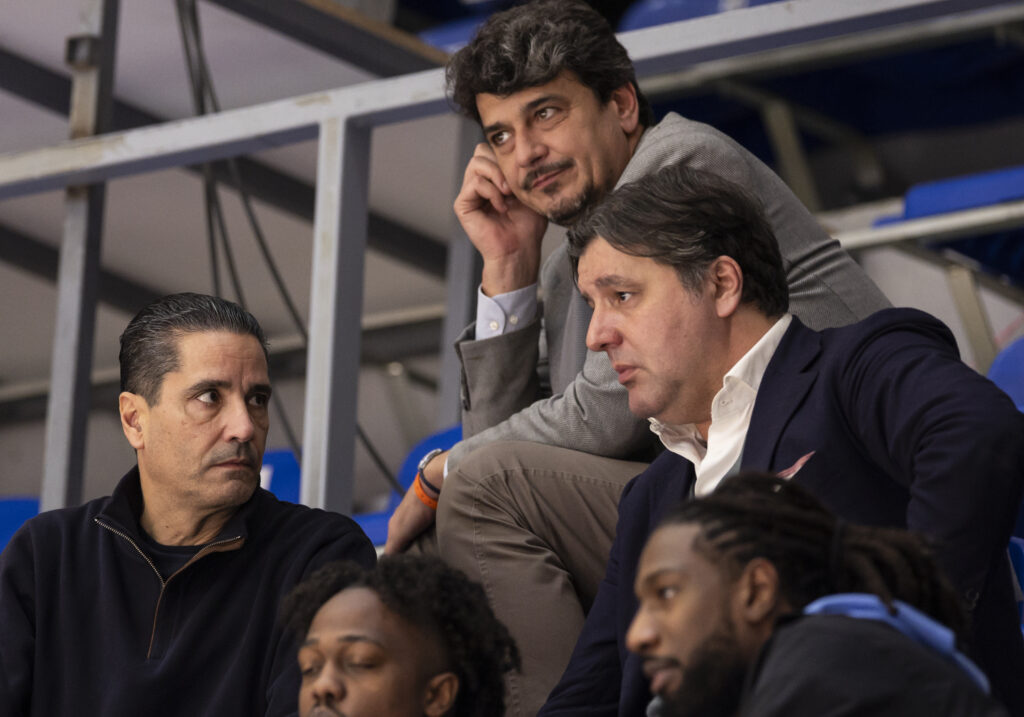 during the 2023/2024 Turkish Airlines EuroLeague match between Maccabi and Real Madrid at Aleksandar Nikolic Hall on November 28, 2023 in Belgrade, Serbia. (Photo by Srdjan Stevanovic/Starsport.rs ©)