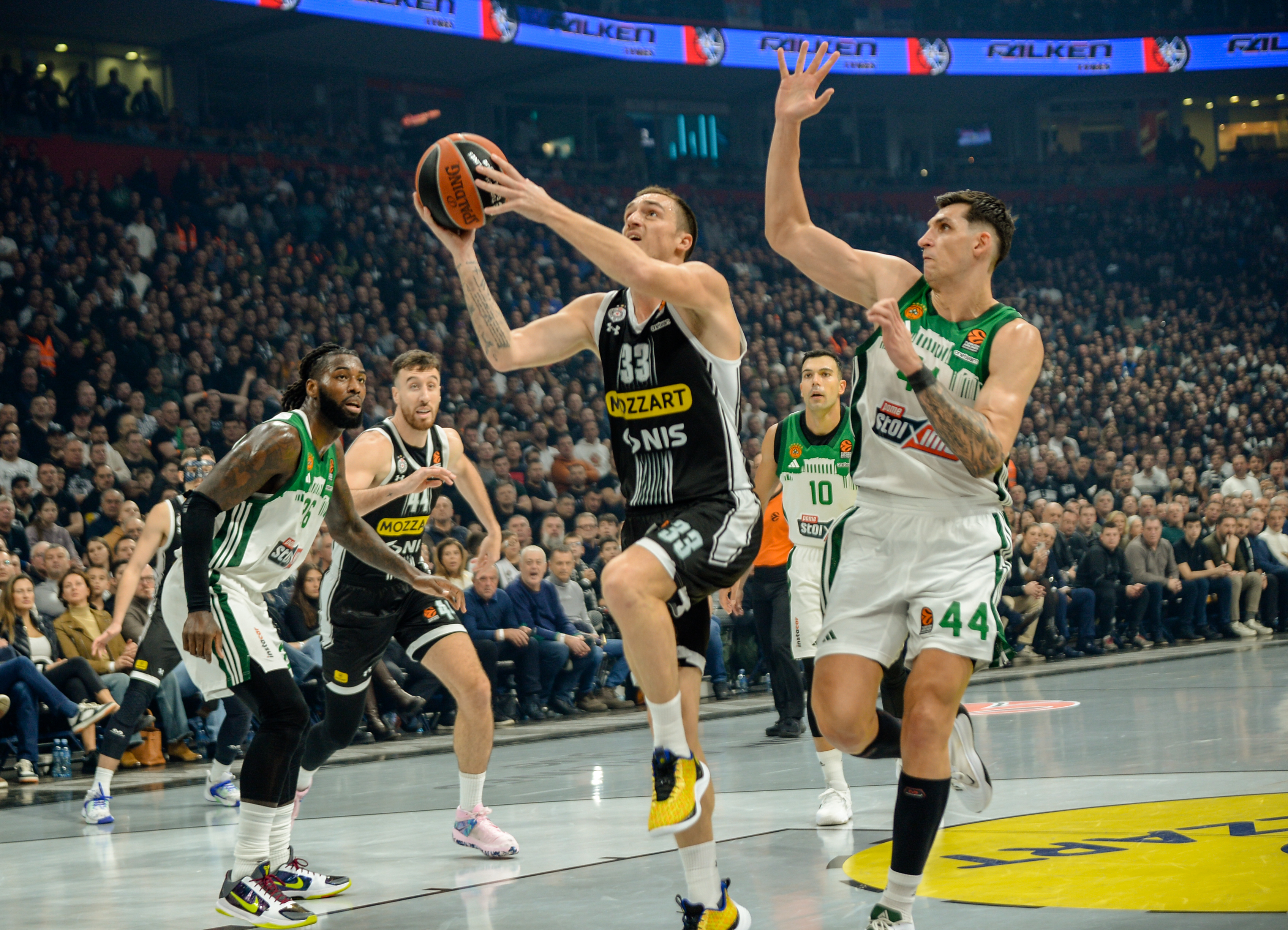 Partizan Panatinaikos, košarka Foto: Janko Anđelić/Nova.rs