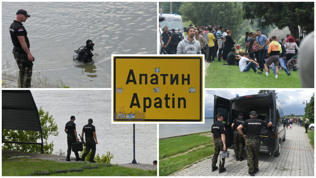 Apatin, 30.05.2023. Potraga za nestalom decom, nestala deca u reci, policija, ronioci