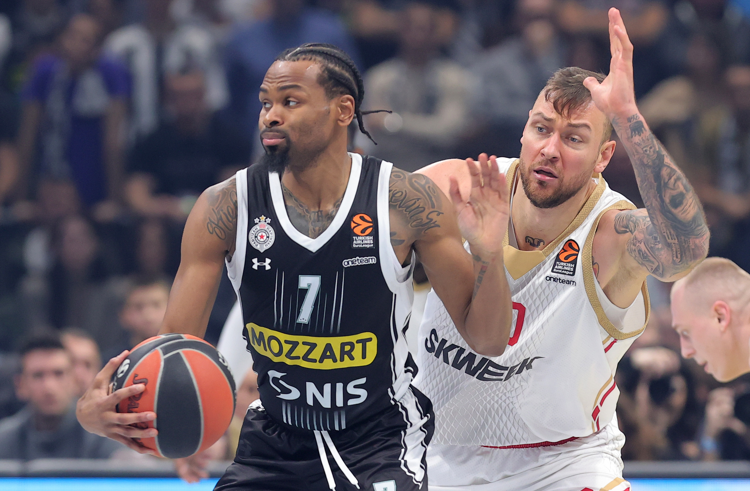 Partizan v AS Monaco, Euroleague basketball, regular season, round 12