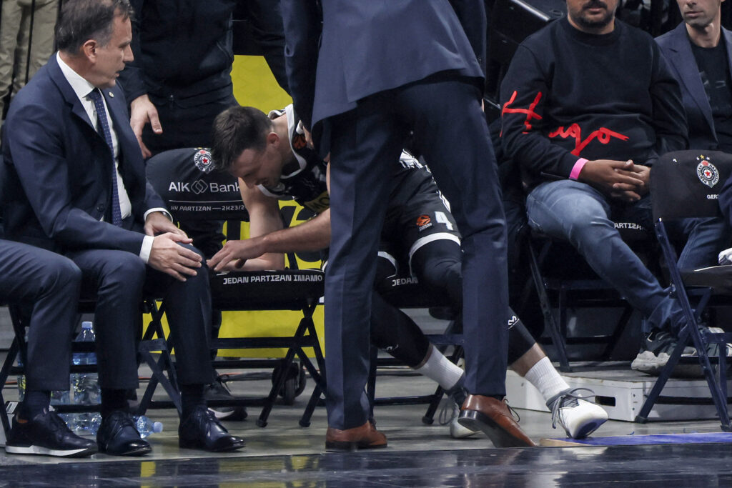 aleksa avramović
during regular season round 13 Euroleague basketball match between Partizan and EA7 Emporio Armani Milano in Belgrade, Serbia on December 7, 2023.
photo: Pedja Milosavljevic/STARSPORT