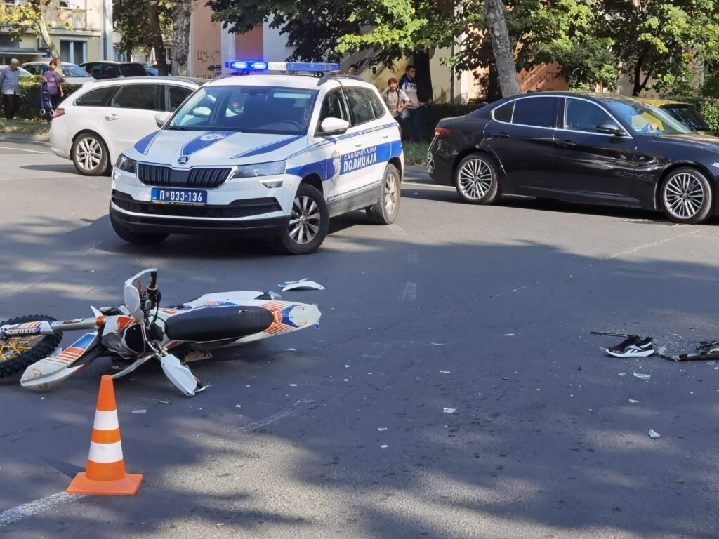 Kragujevac, udes, saobraćajna nesreća Foto: Nova.rs