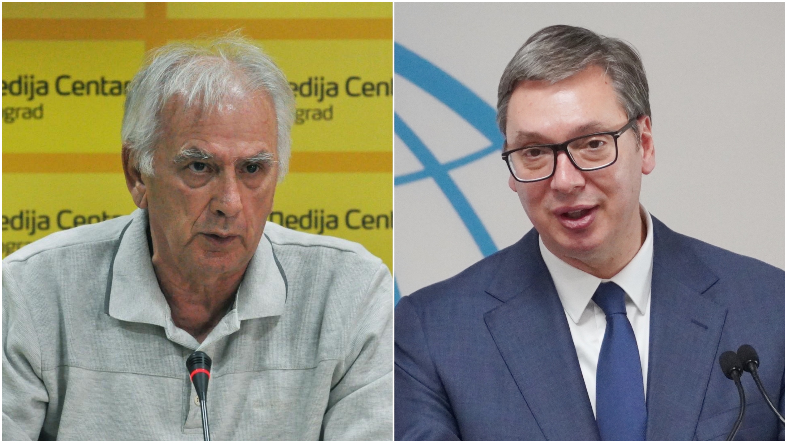 Marko Jakšić i Aleksandar Vučić, kombo Foto: Medija Centar Beograd/TANJUG/ VLADIMIR ŠPORČIĆ