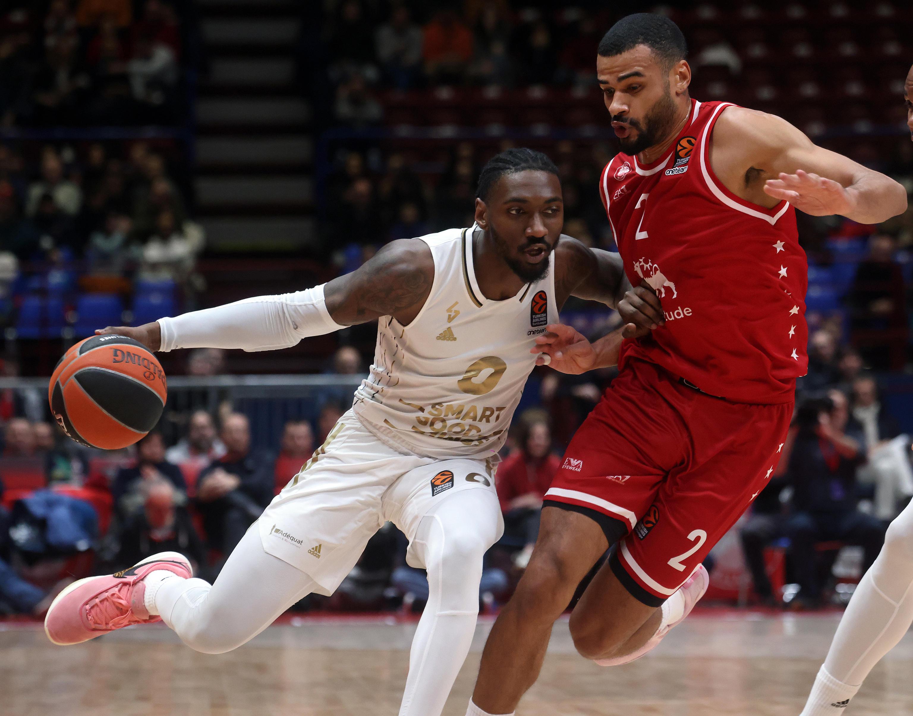 Euroleague basketball - EA7 Emporio Armani Milan vs LDLC Asvel Villeurbanne