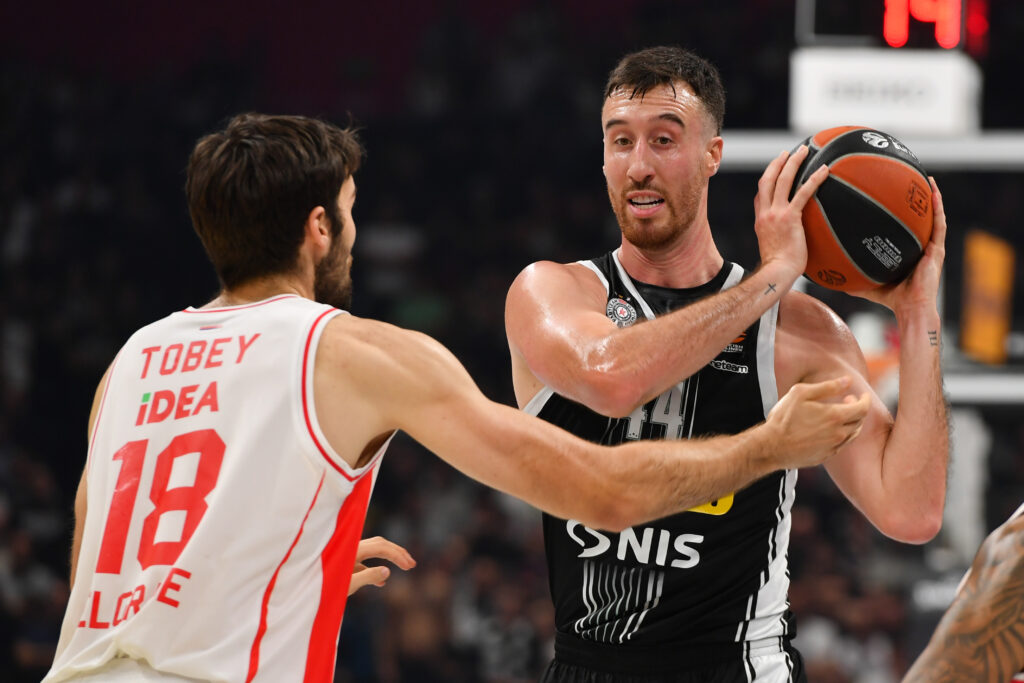 Partizan vs Crvena Zvezda , 5. kolo Turkish Airlines Euro League, u Belgrade, Oct. 26. 2023. (Foto David Damnjanovic/STARSPORT)