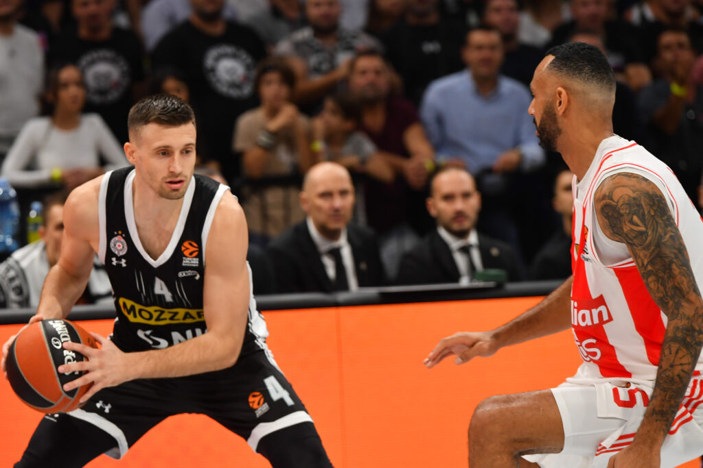 Partizan vs Crvena Zvezda , 5. kolo Turkish Airlines Euro League, u Belgrade, Oct. 26. 2023. (Foto David Damnjanovic/STARSPORT)