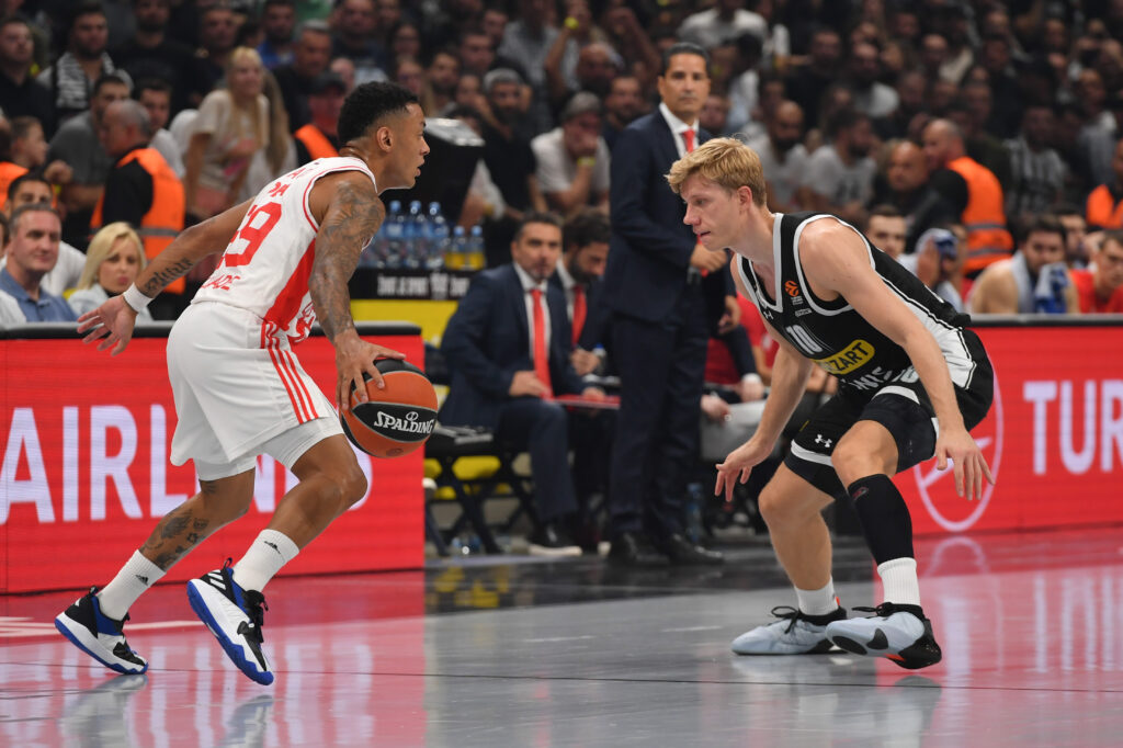 Partizan vs Crvena Zvezda , 5. kolo Turkish Airlines Euro League, u Belgrade, Oct. 26. 2023. (Foto David Damnjanovic/STARSPORT)