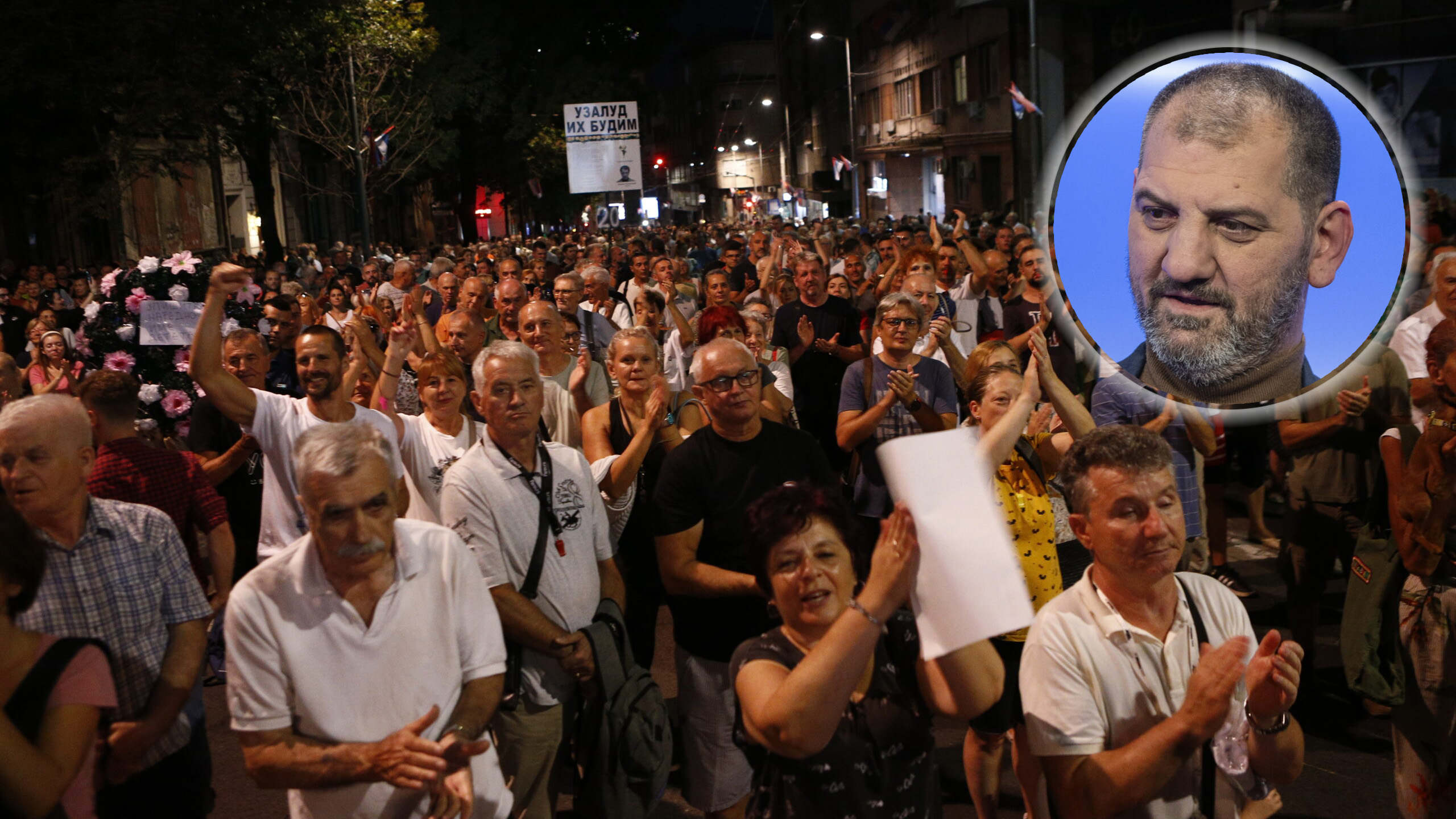 Beograd 16. septembar 2023. Dvadeseti (20) po redu protest Srbija protiv nasilja Foto:Amir Hamzagić/Nova.rs