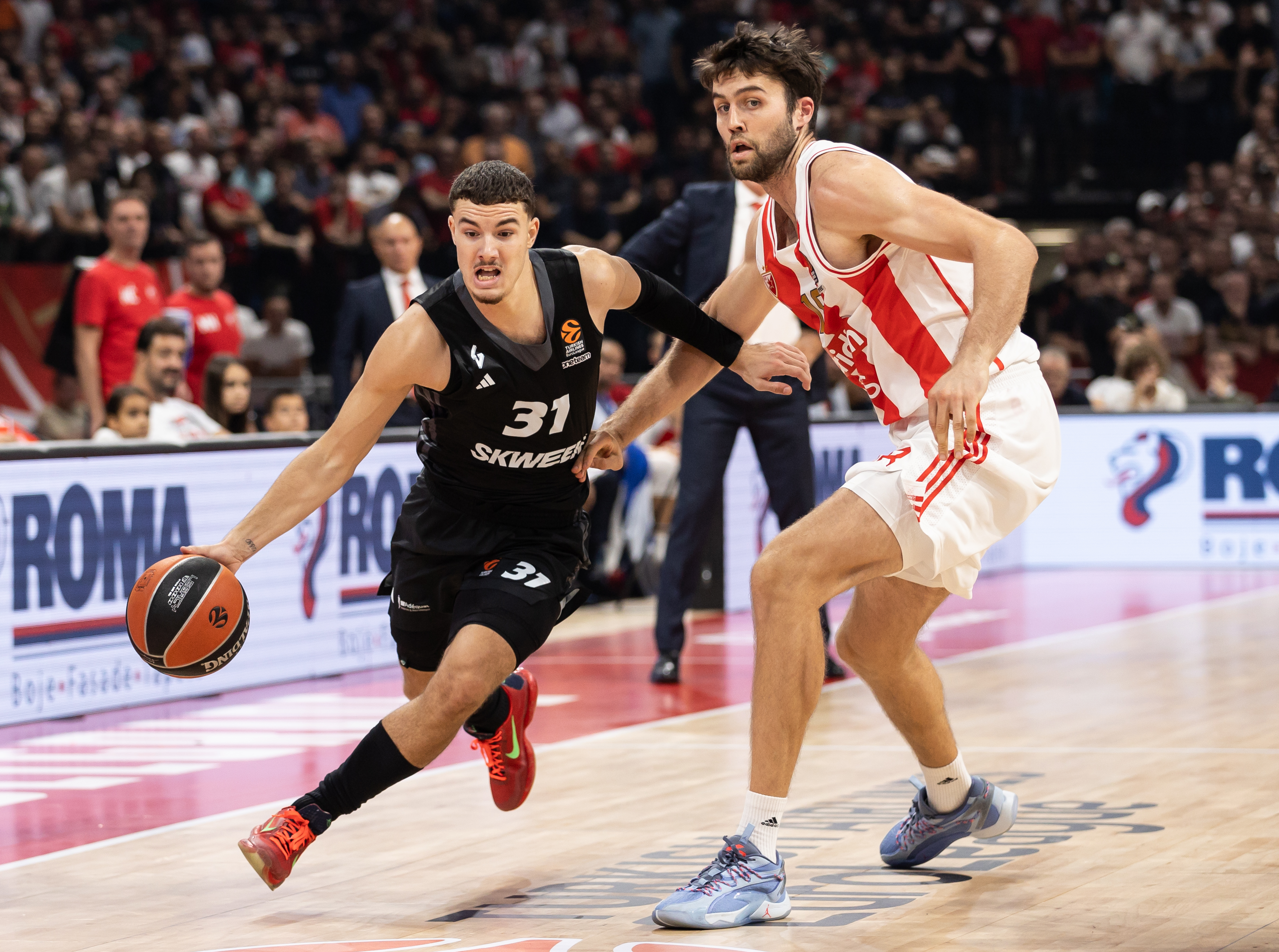 Crvena Zvezda v Asvel -  2023/2024 Turkish Airlines EuroLeague