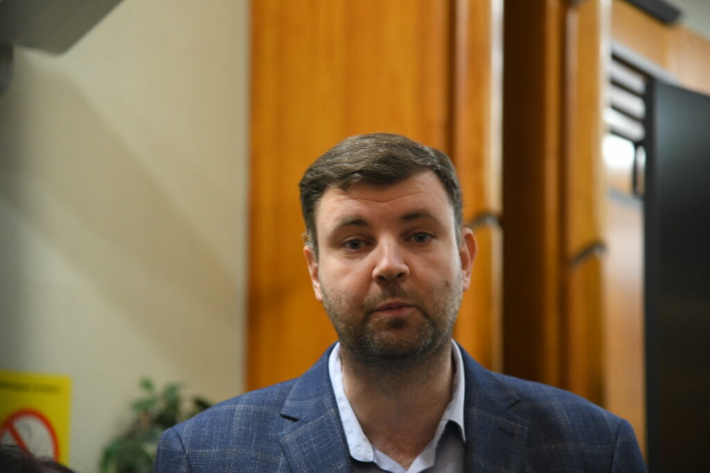 Beograd 25.10.2022. Sednica Skupstine grada Beograda, gradska skupstina, šef odborničke grupe DS, demokratska stranka,