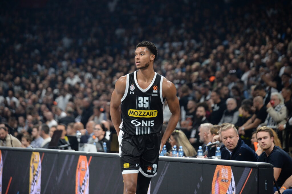 Beograd, 9.novembar 2023. Partizan, Fenerbahče, Evrolig, Arena,  Pi-Džej Doužer
Foto: Janko Anđelić,