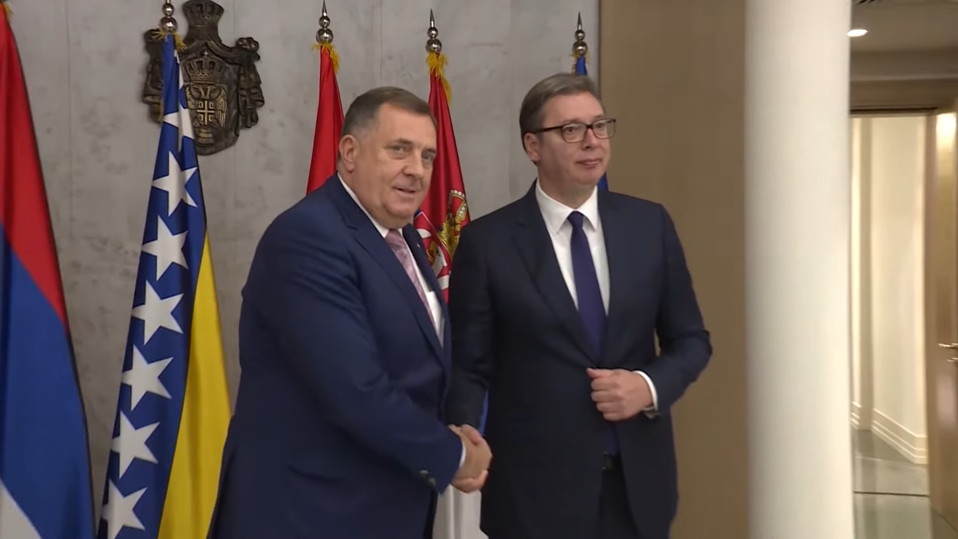 DODIK HELIKOPTER. Dodik kod Milanovića - Vučićevim helikopterom, prilog, emisija Među nama Foto: Nova