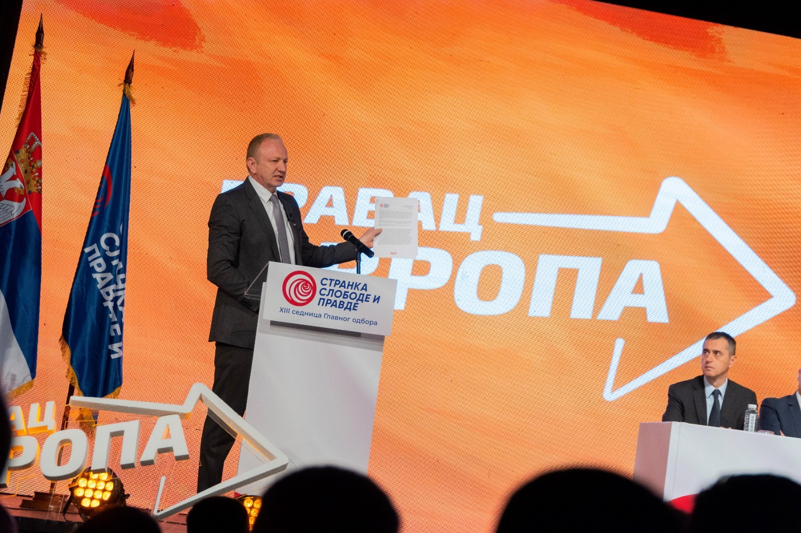 Jagodina, SSP, sednica, Glavni odbor, Deklaracija za sprečavanja propadanja Srbije Foto: SSP/Promo