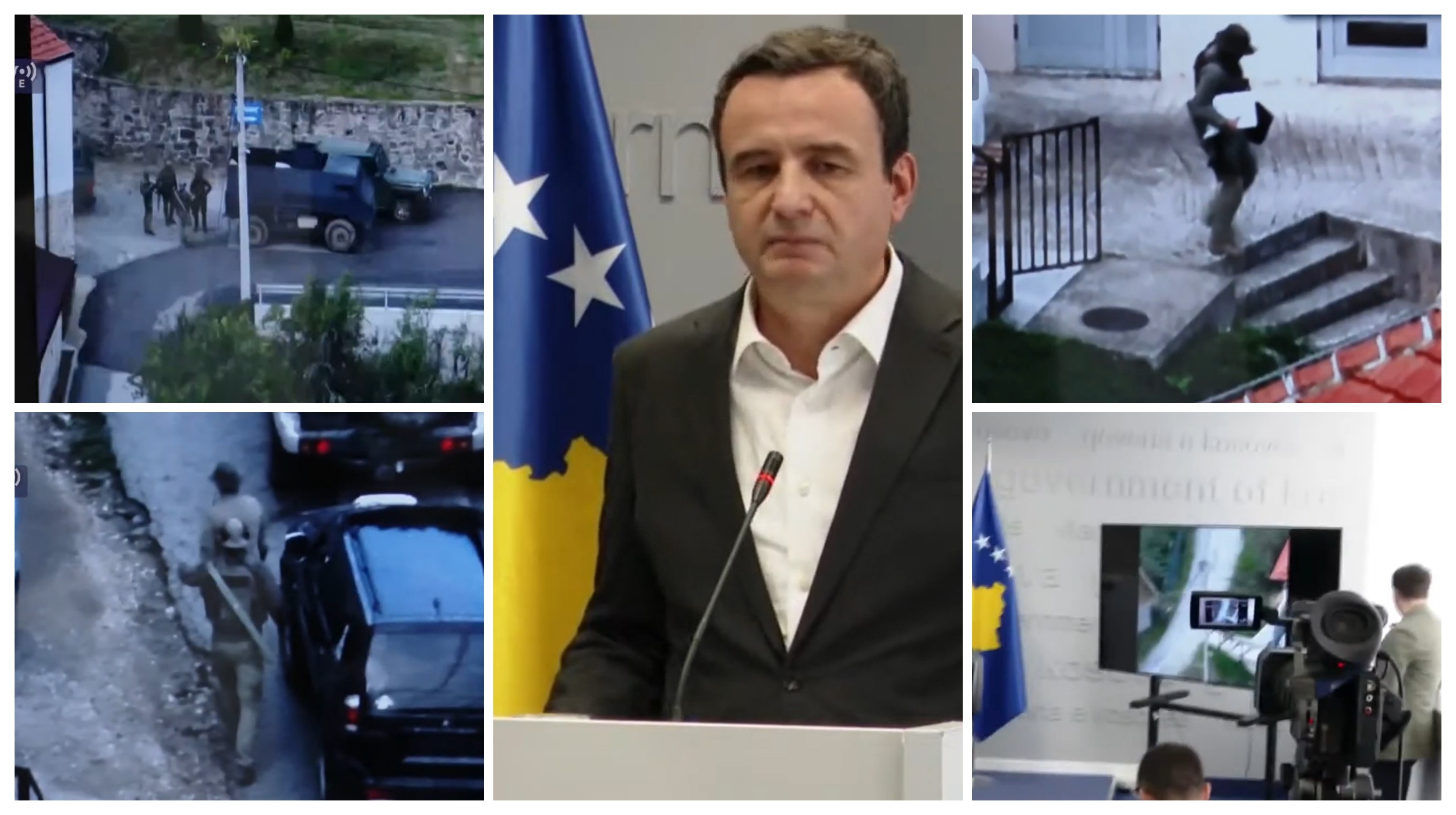 Aljbin Kurti obraćanje snimci