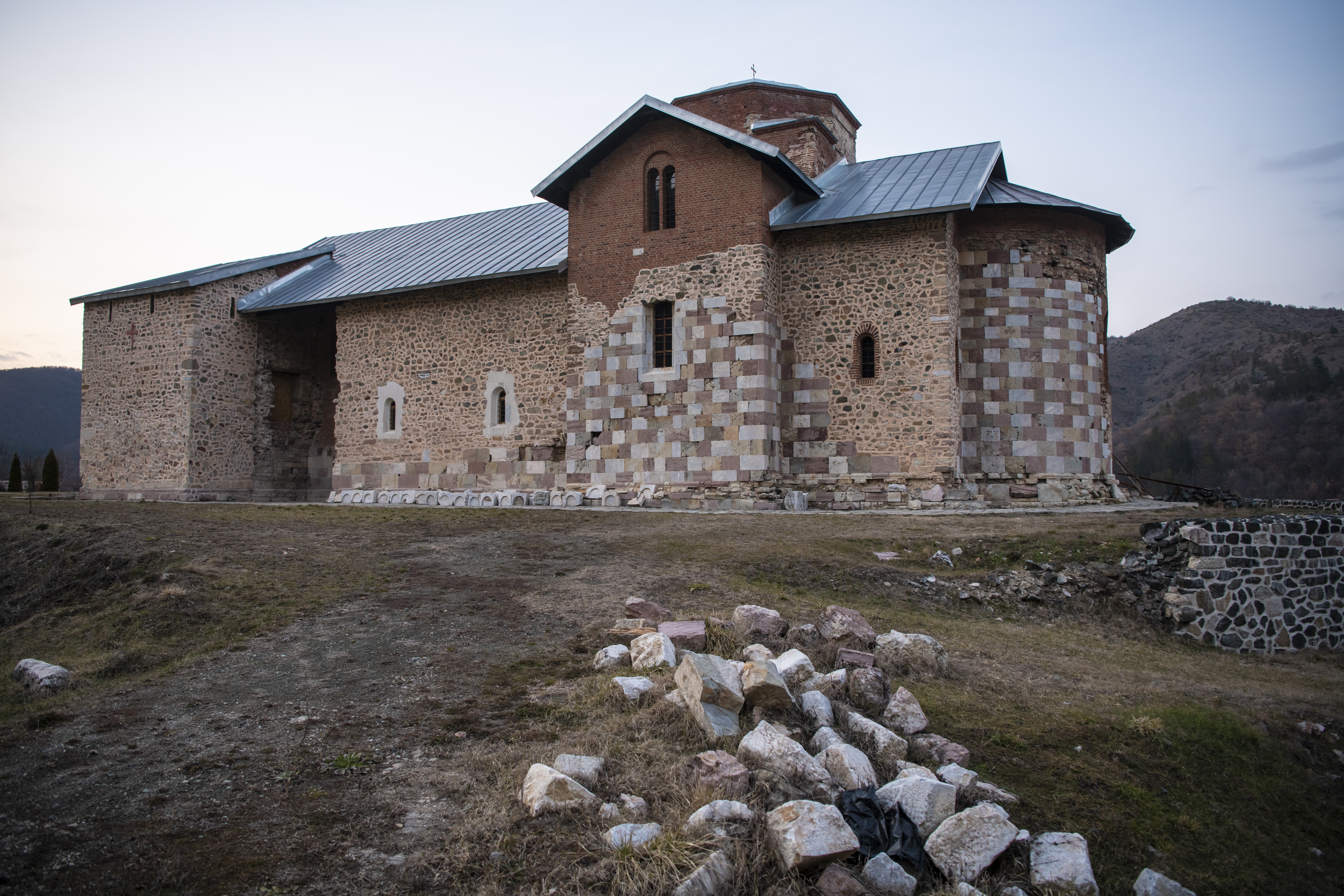 Kosovo i Metohija 25.03.2022. Manastir Banjska, naselje Zvečan, Eparhija raško prizrenska Foto: Dragan Mujan/Nova.rs