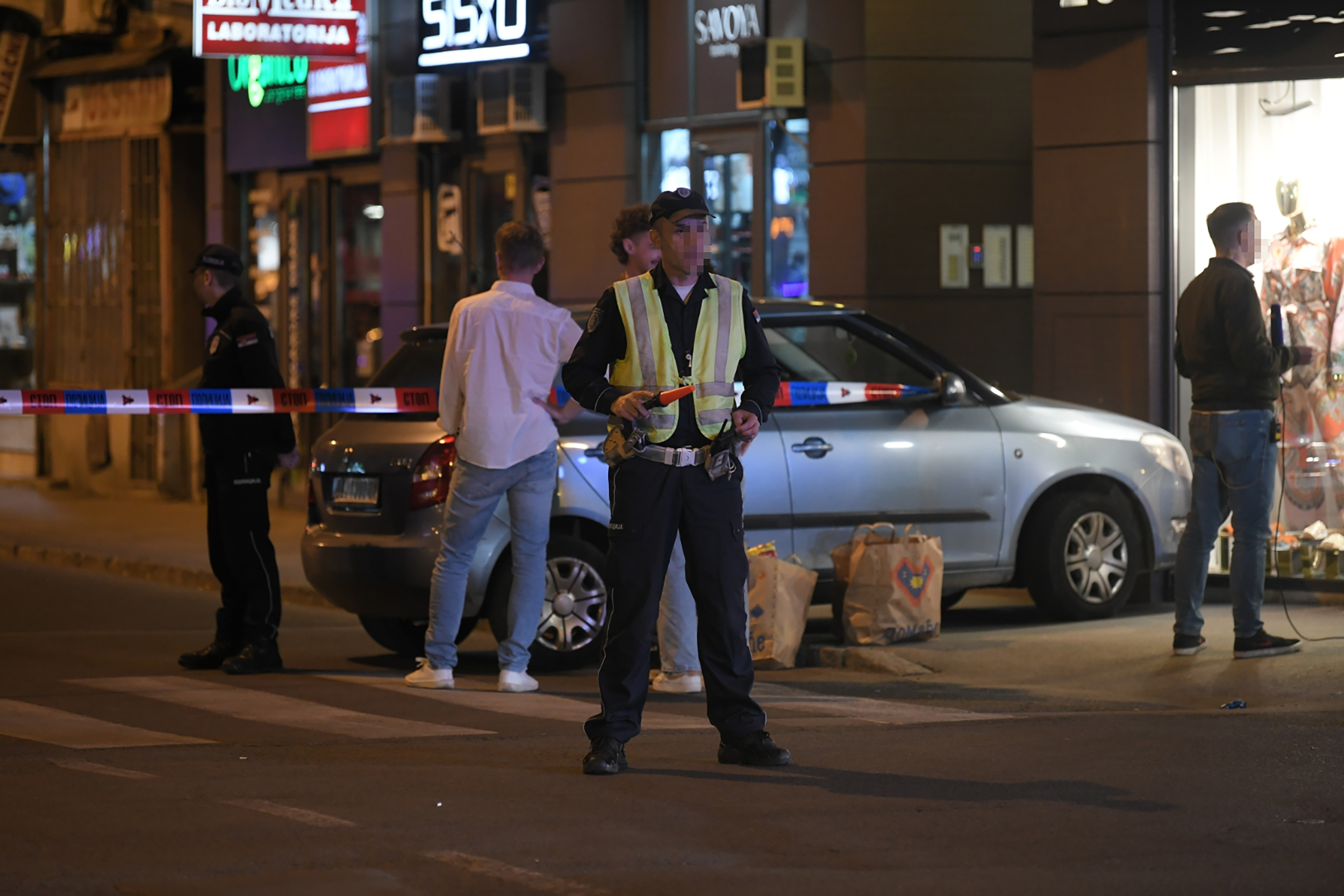 Beograd 22.05.2023. pucnjava Vračar, policija, uvidjaj, uviđaj, policijska traka