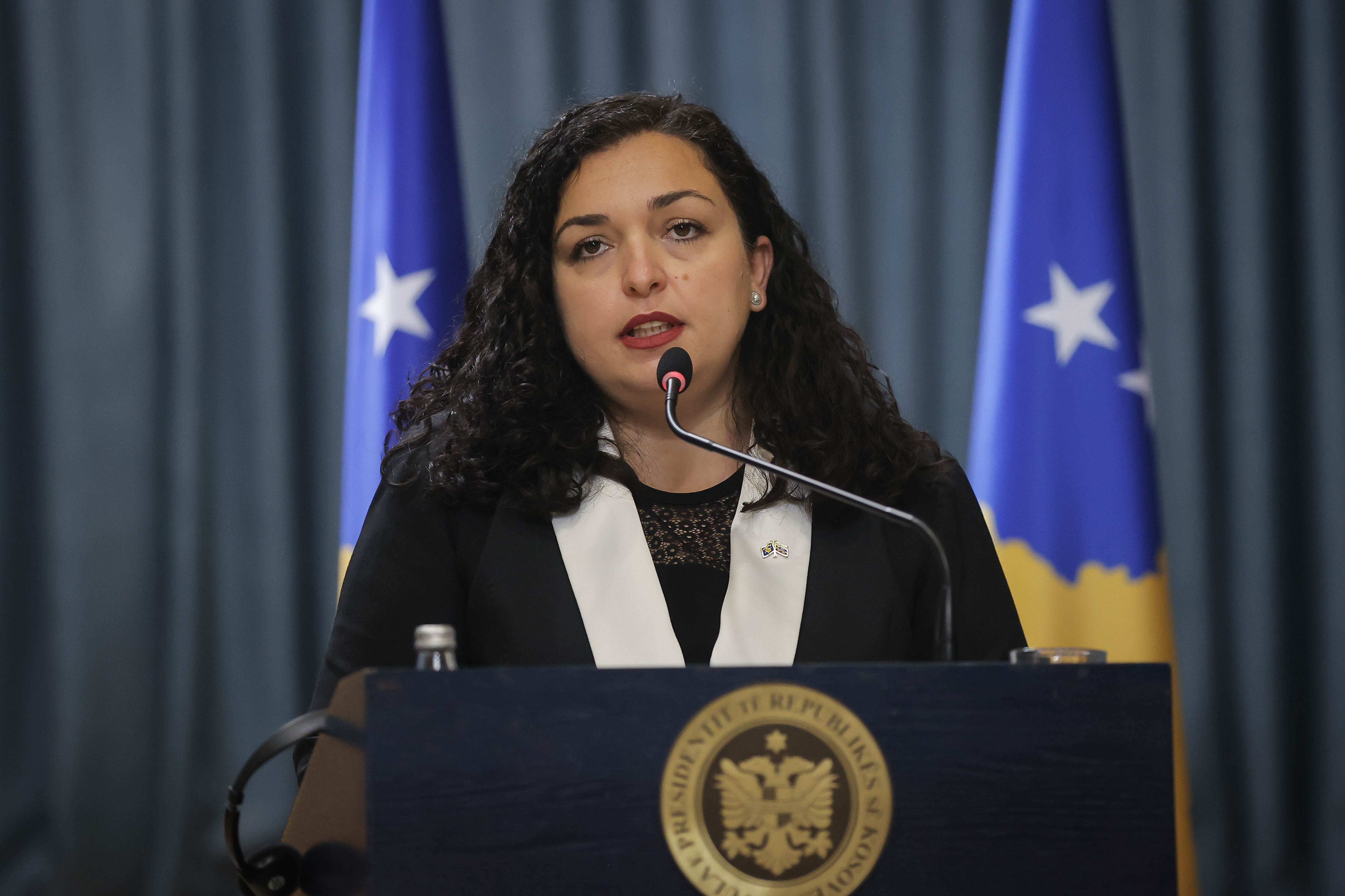 Slovenian President Borut Pahor visits Kosovo