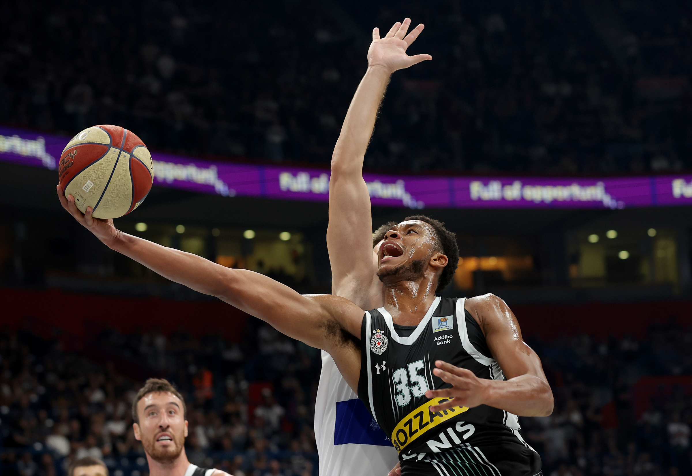 Partizan, Mornar, košarka, utakmica Foto: Pedja Milosavljevic/STARSPORT