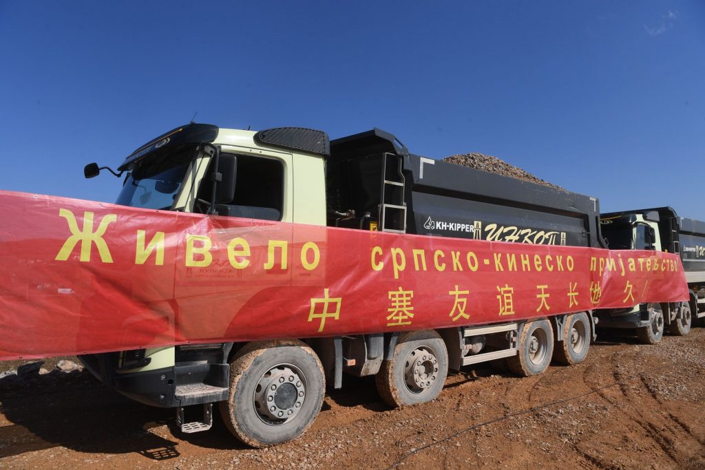 Obilazak radova na izgradnji saobracajnice Iverak Lajkovac