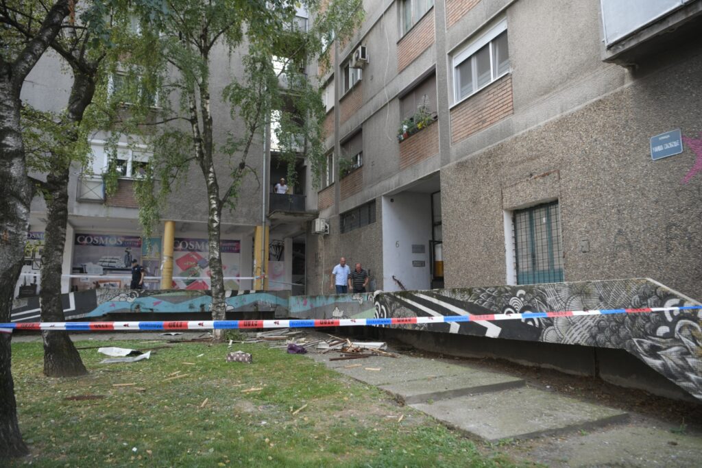 Smederevo 01.09.2023. Jutro, dan posle eksplozije u stanu, eksplozija, hronika Foto: Dragan Mujan/Nova.rs